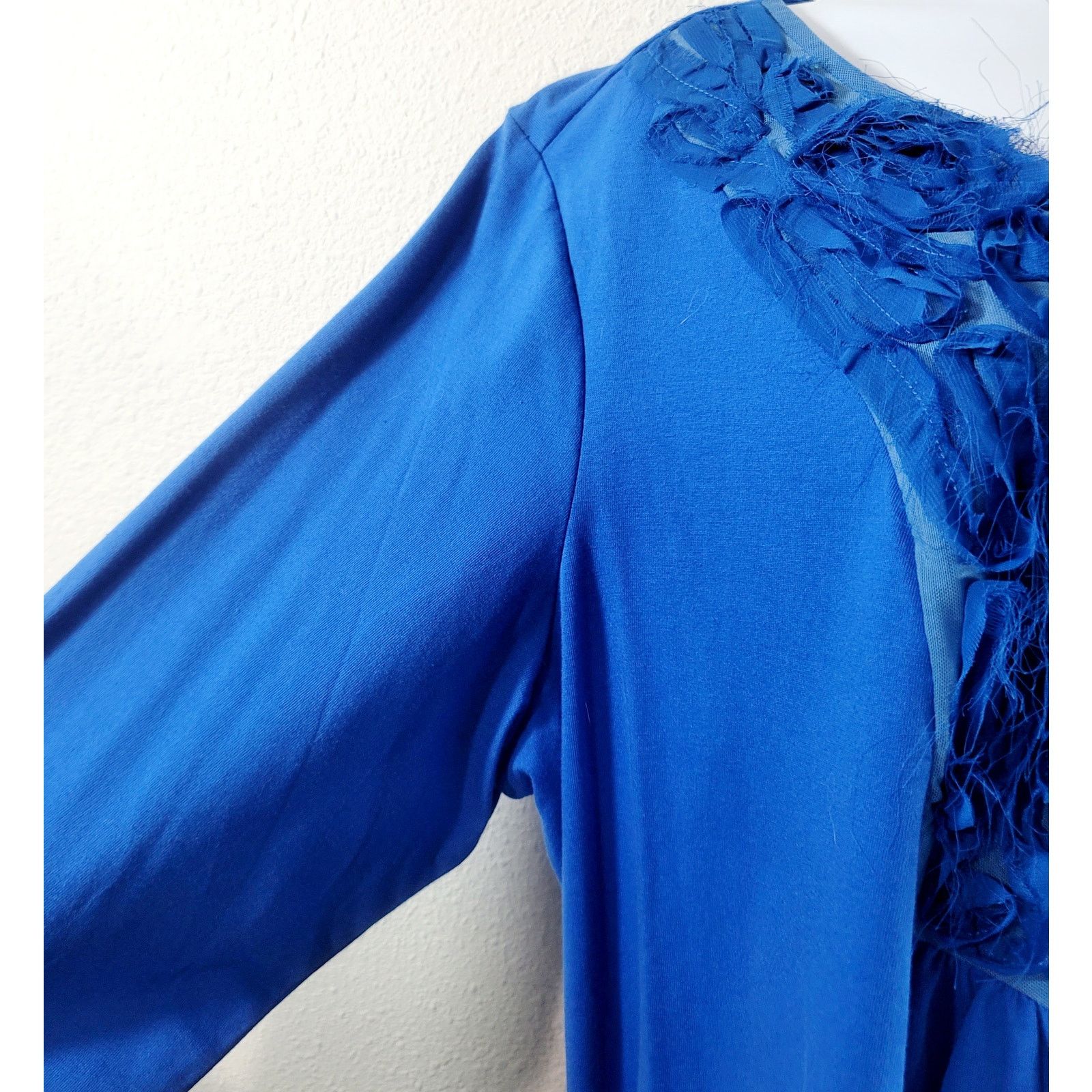 Other Woman Within Blue Material Florets Bodice Top1X Plus NWOTS Size XL / US 12-14 / IT 48-50 - 6 Thumbnail