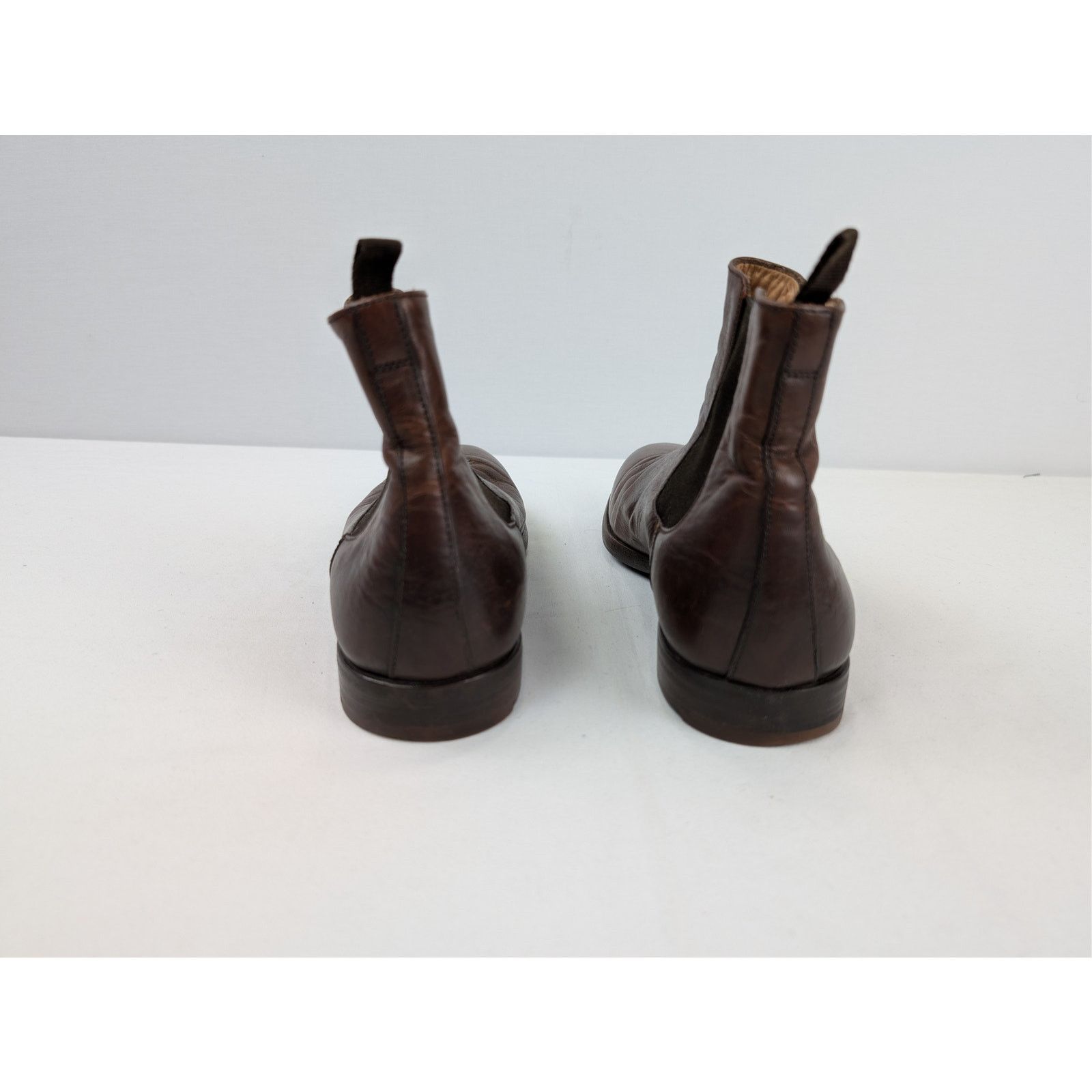 Prada o1rshd1 CC20 Chelsea Boots in Dark Brown Size US 8 / EU 41 - 11 Thumbnail