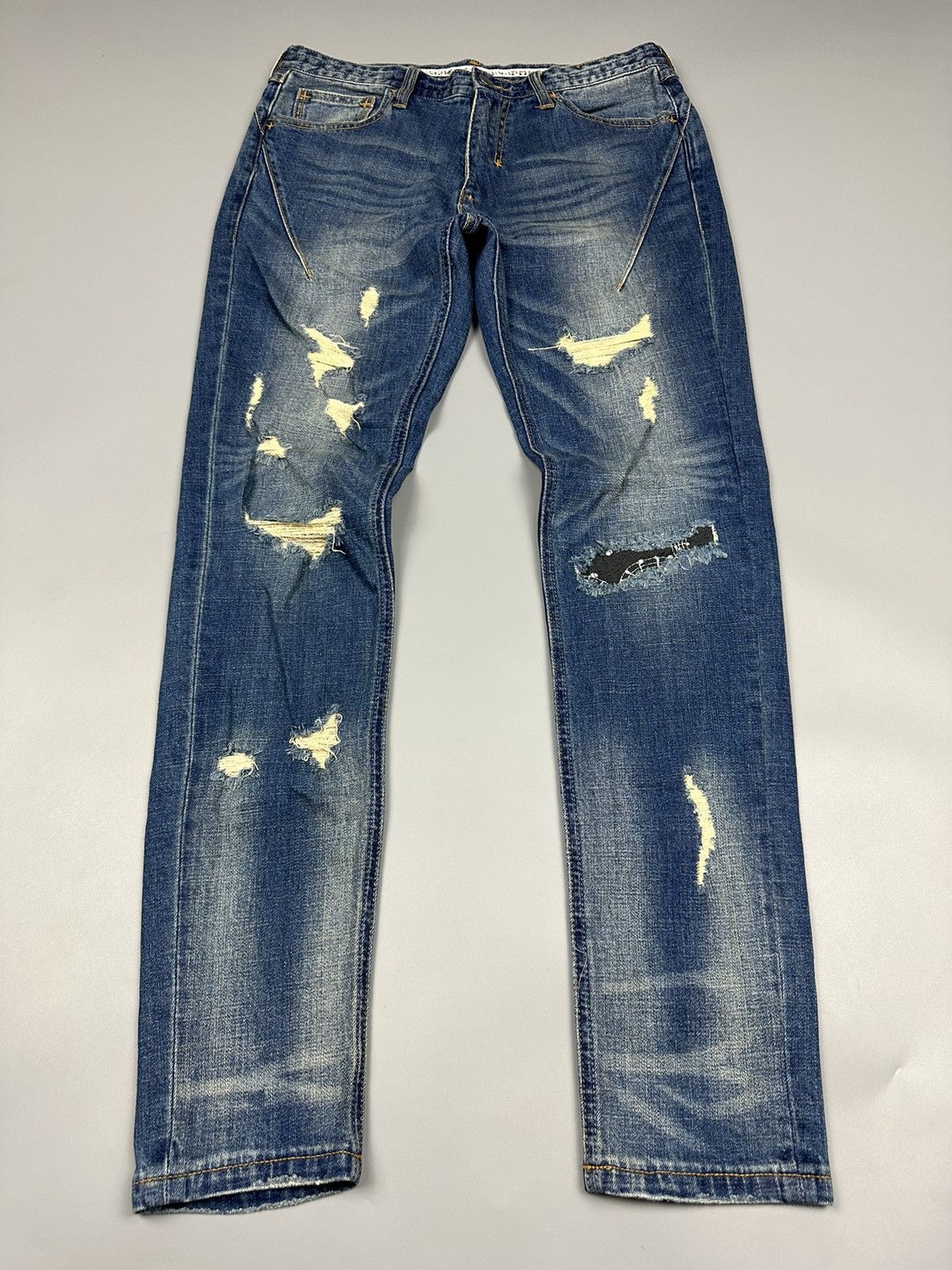 Number (N)ine Distressed Number Nine Denim Size US 30 / EU 46 - 5 Thumbnail