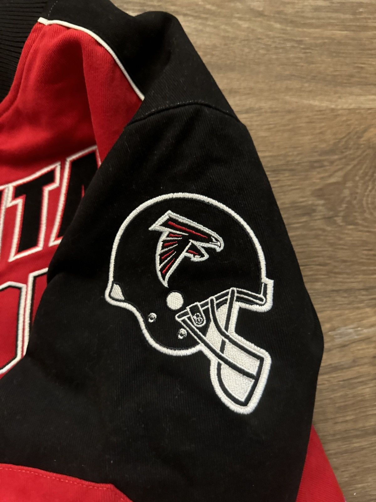 NFL Atlanta Falcons NFL G-III Men's Snap-Up Twill Jacket Size 3X Size US XXL / EU 58 / 5 - 6 Thumbnail
