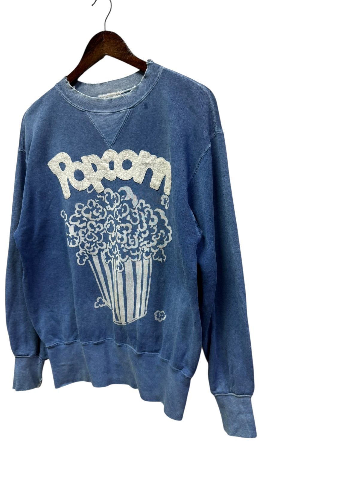 Indigo 🔥Vintage Blue Indigo Popcorn Distressed Size US M / EU 48-50 / 2 - 3 Thumbnail