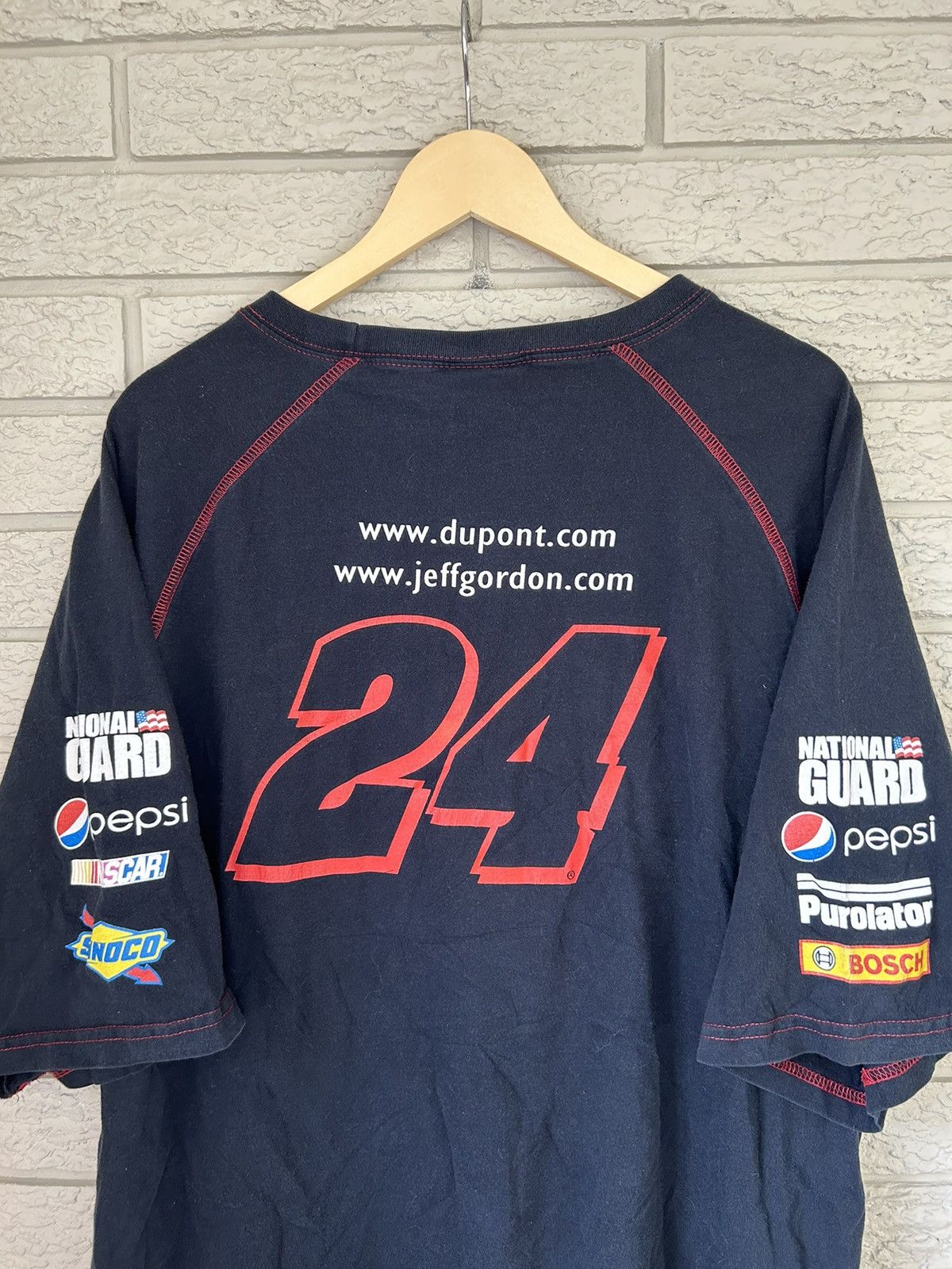 NASCAR Vintage NASCAR Jeff Gordon Sponsor Racing T Shirt Size US XL / EU 56 / 4 - 5 Thumbnail