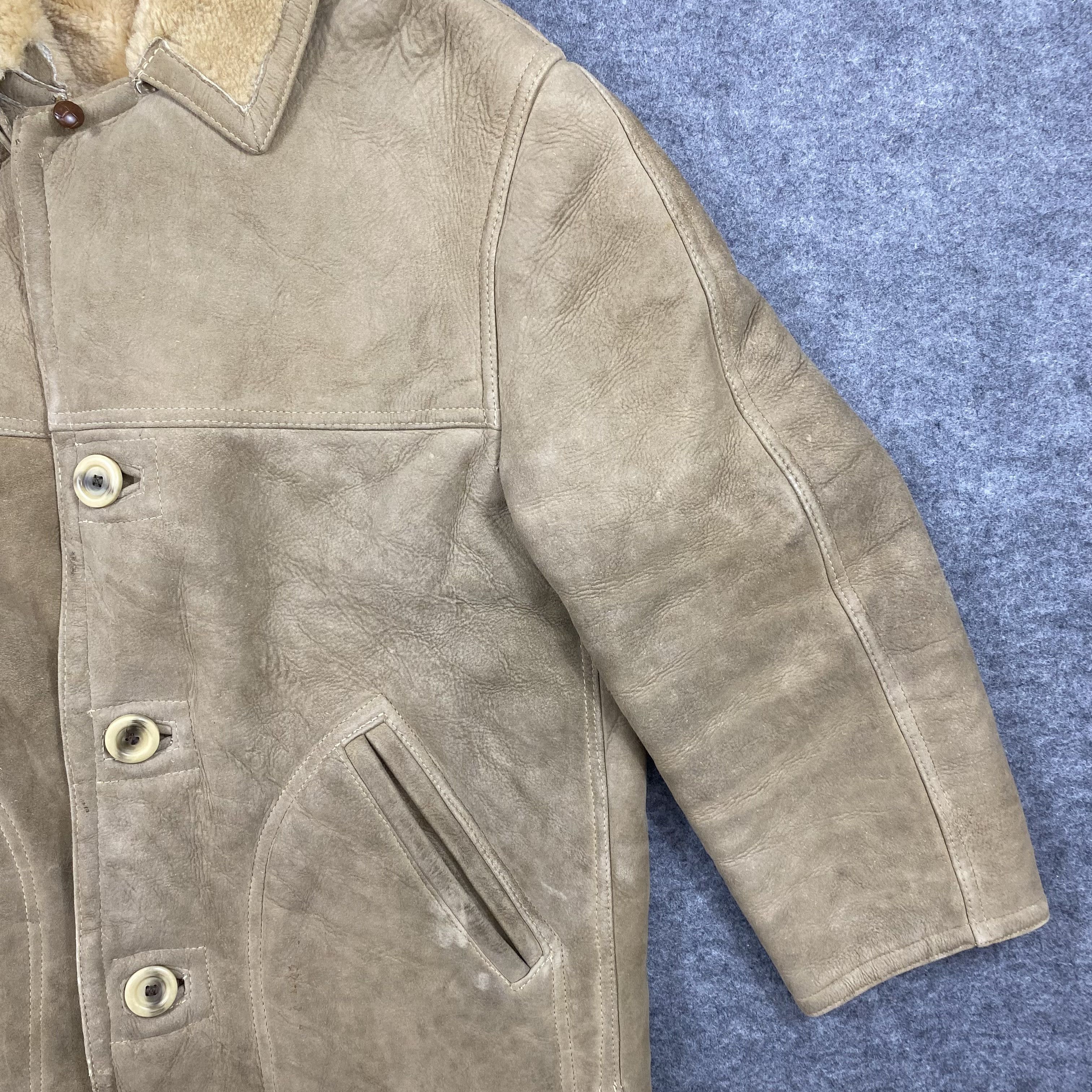 Abercrombie & Fitch VINTAGE 80s ABERCROMBIE & FITCH LEATHER JACKET-J641 Size US L / EU 52-54 / 3 - 5 Thumbnail