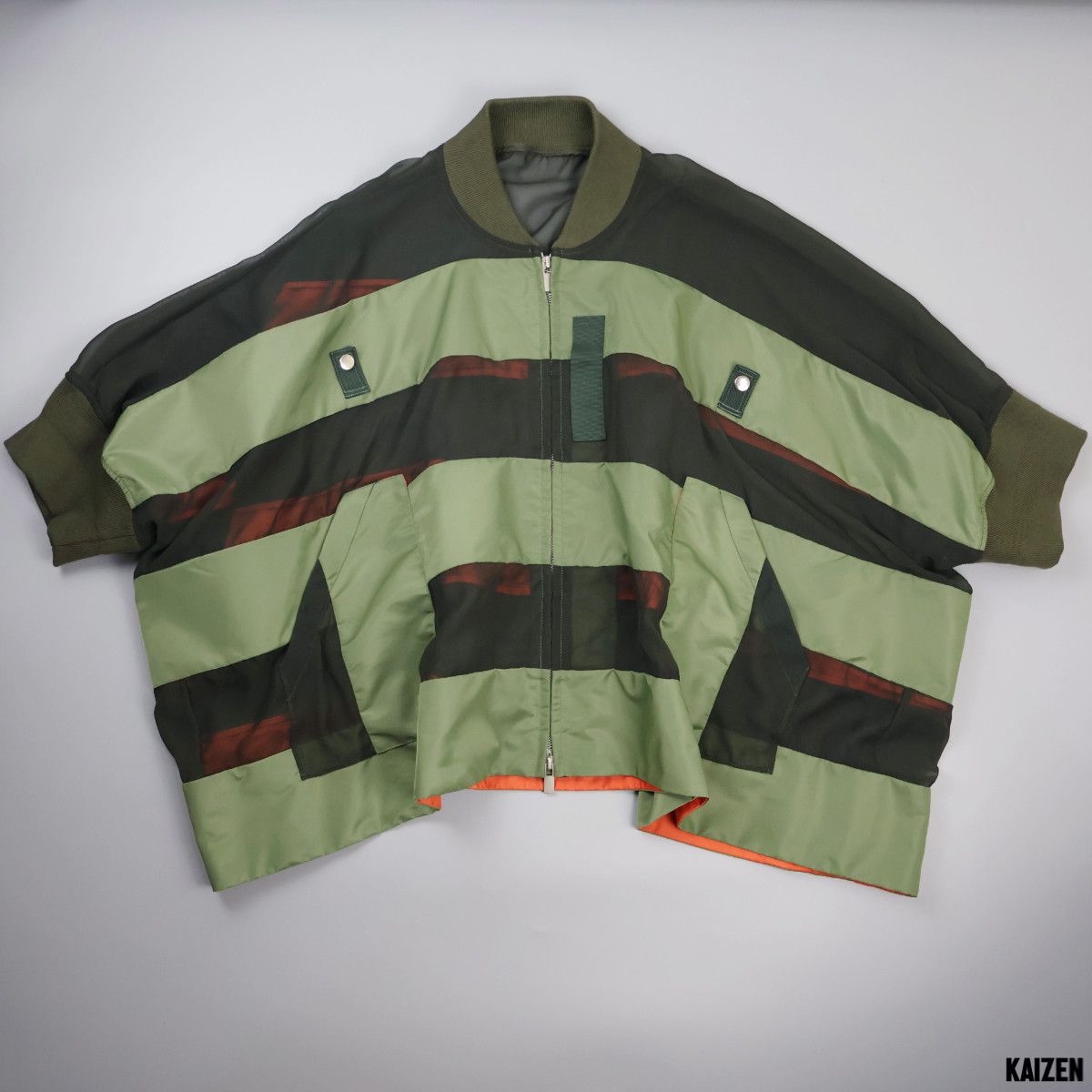 Sacai SACAI - DOCKING BORDER BLOUSON - SPRING '21 Size M / US 6-8 / IT 42-44 - 3 Thumbnail