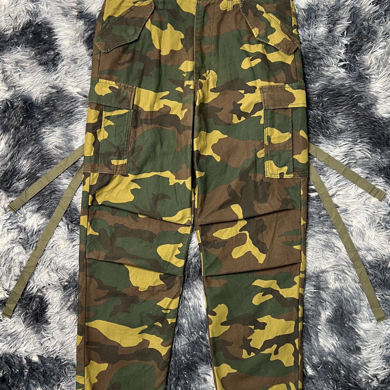 Japanese Brand Back Number Camouflage Design (M65 Field) Bondage Cargo Pant Size US 31 - 5 Thumbnail