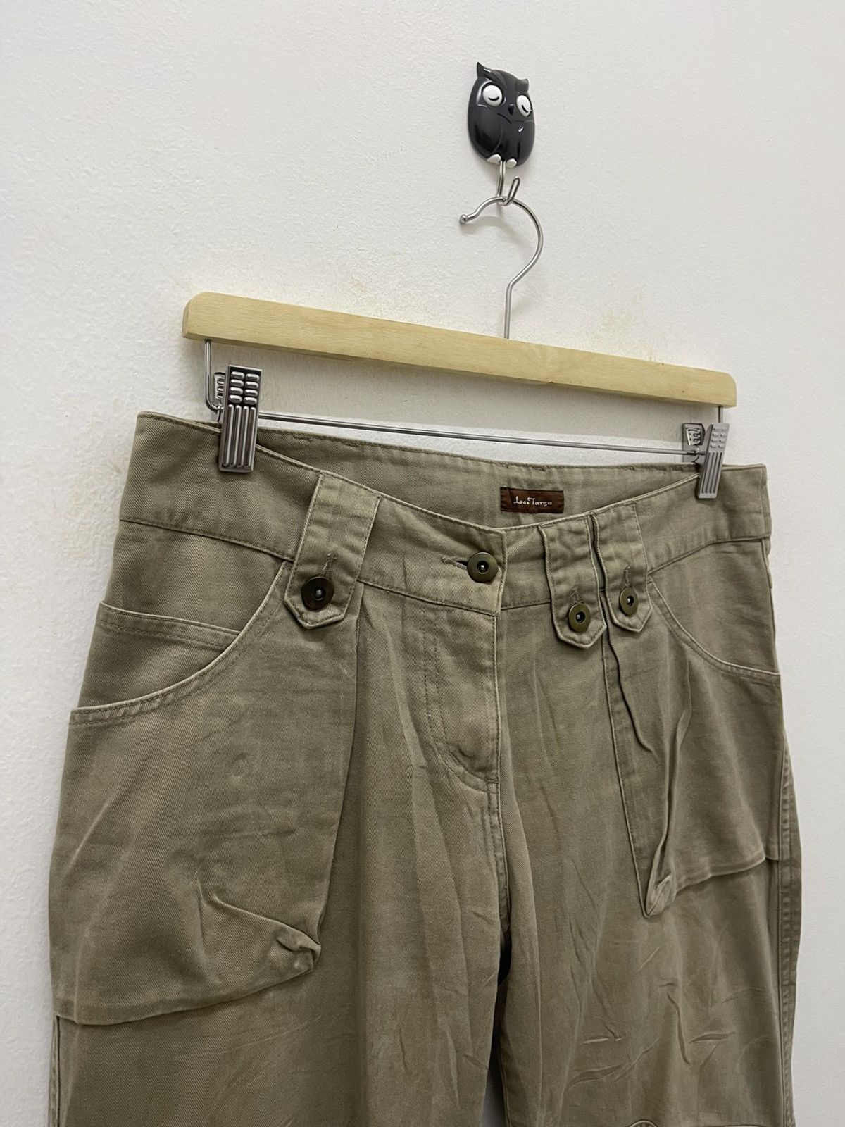 If Six Was Nine Rare Vintage LAO TARGA Flare Cargo Tactical Utility Pant Size US 32 / EU 48 - 3 Thumbnail