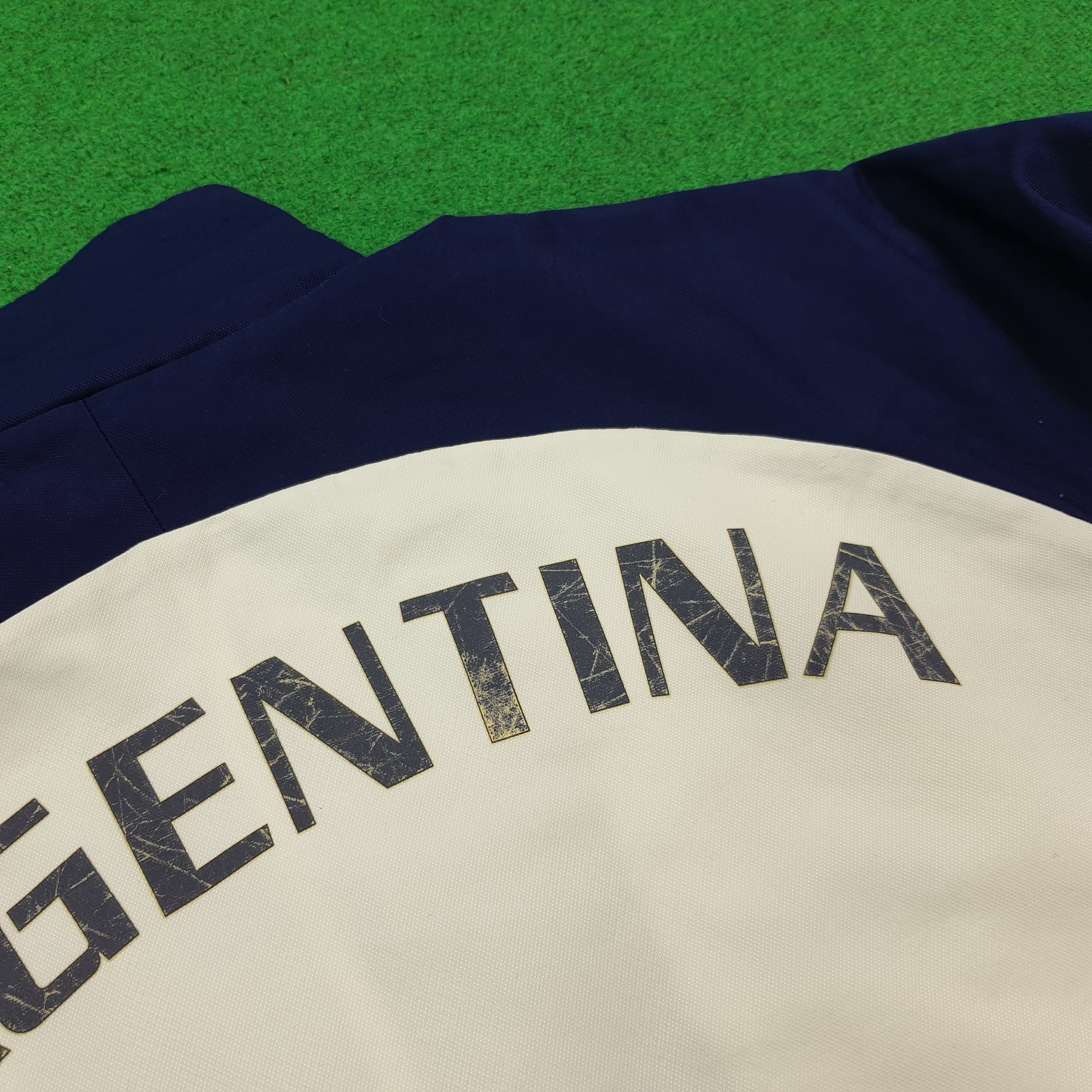 Adidas Vintage 2002 Argentina AFA Adidas Training Jacket C306N3 Size US XL / EU 56 / 4 - 17 Thumbnail
