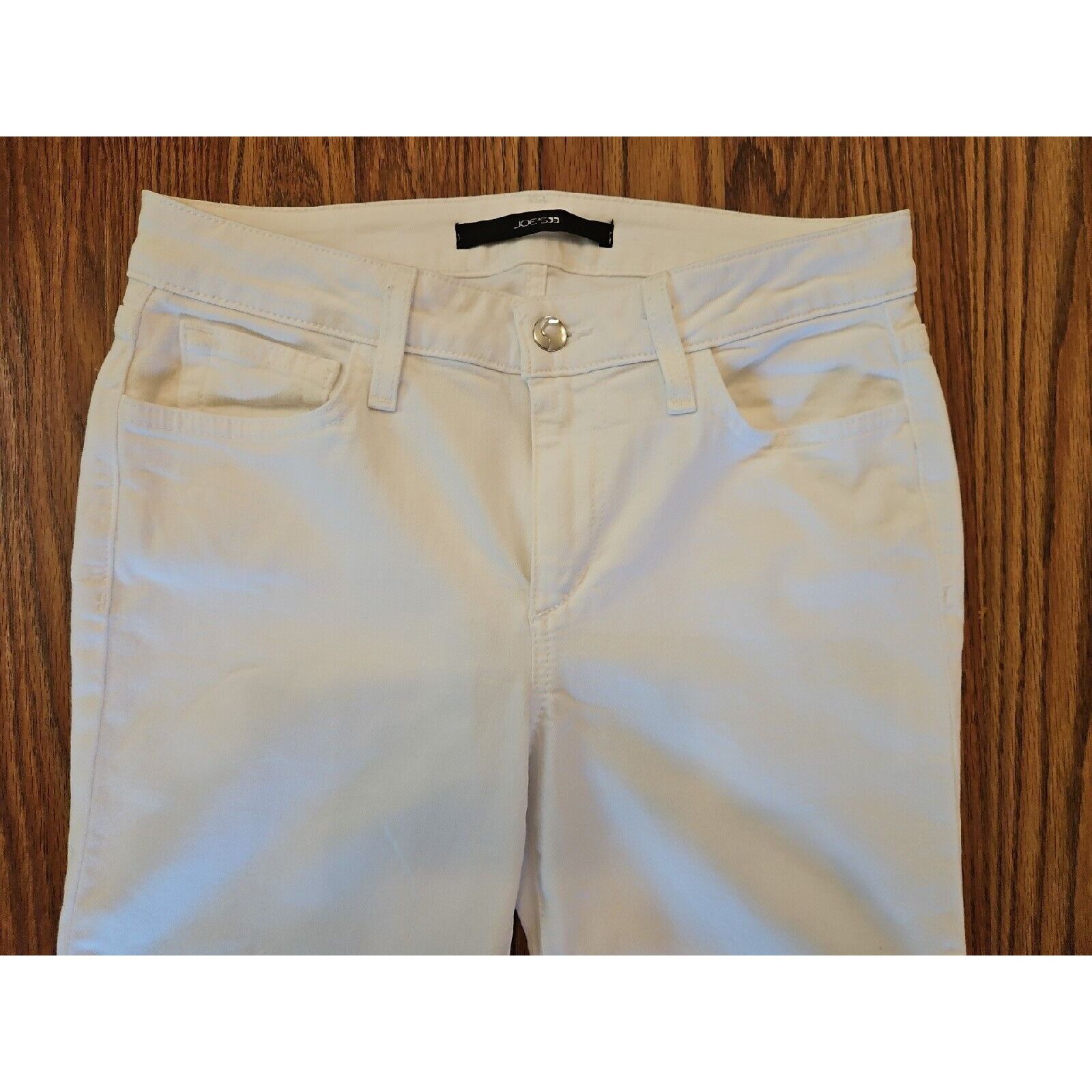 Designer Joes Jeans Skinny Ankle Jeans Womens 28 Waist White Denim Mi Size 28" / US 6 / IT 42 - 3 Thumbnail