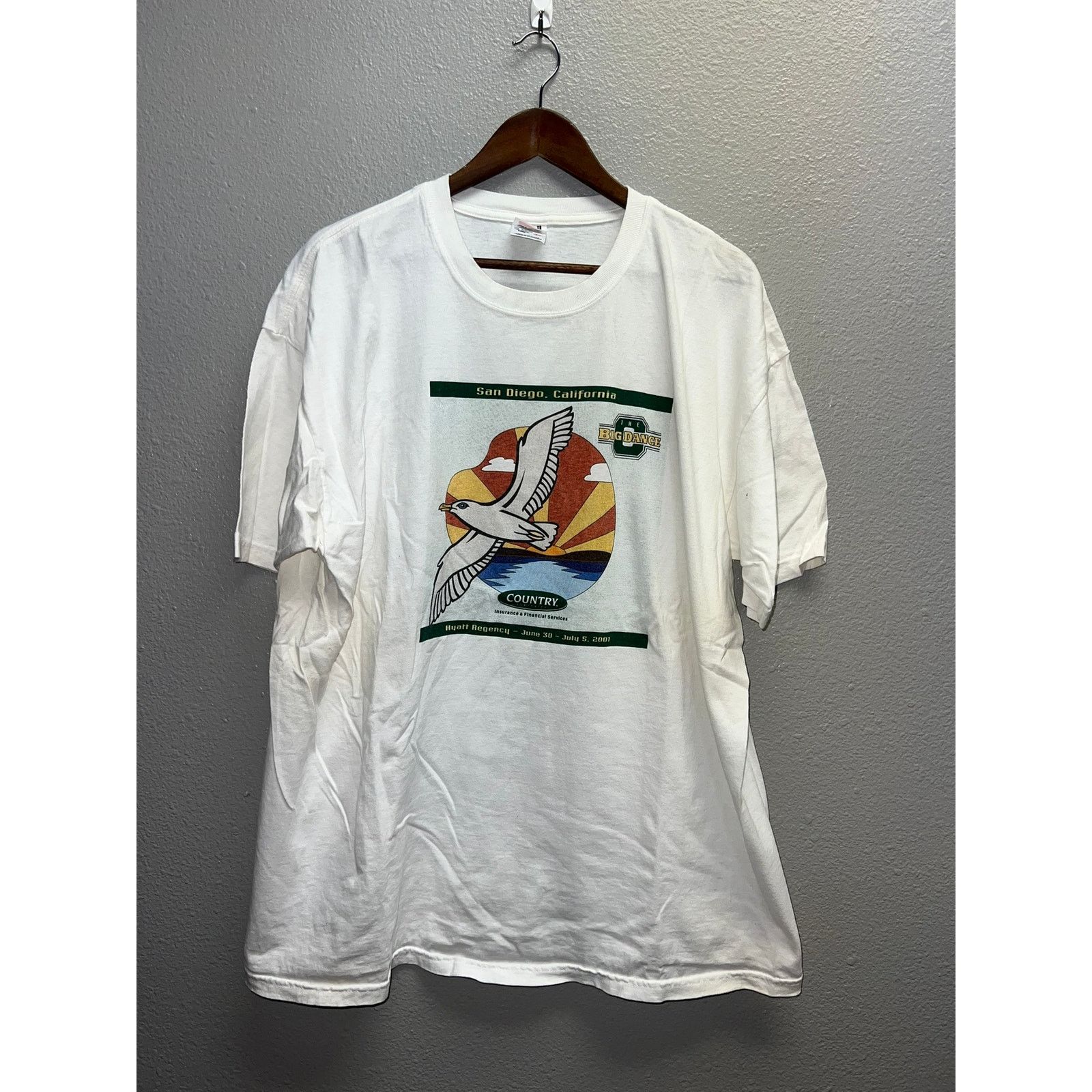 Anvil Vintage San Diego Shirt The Big Dance Country Hyatt Tee 2XL Size US XXL / EU 58 / 5 - 1 Thumbnail