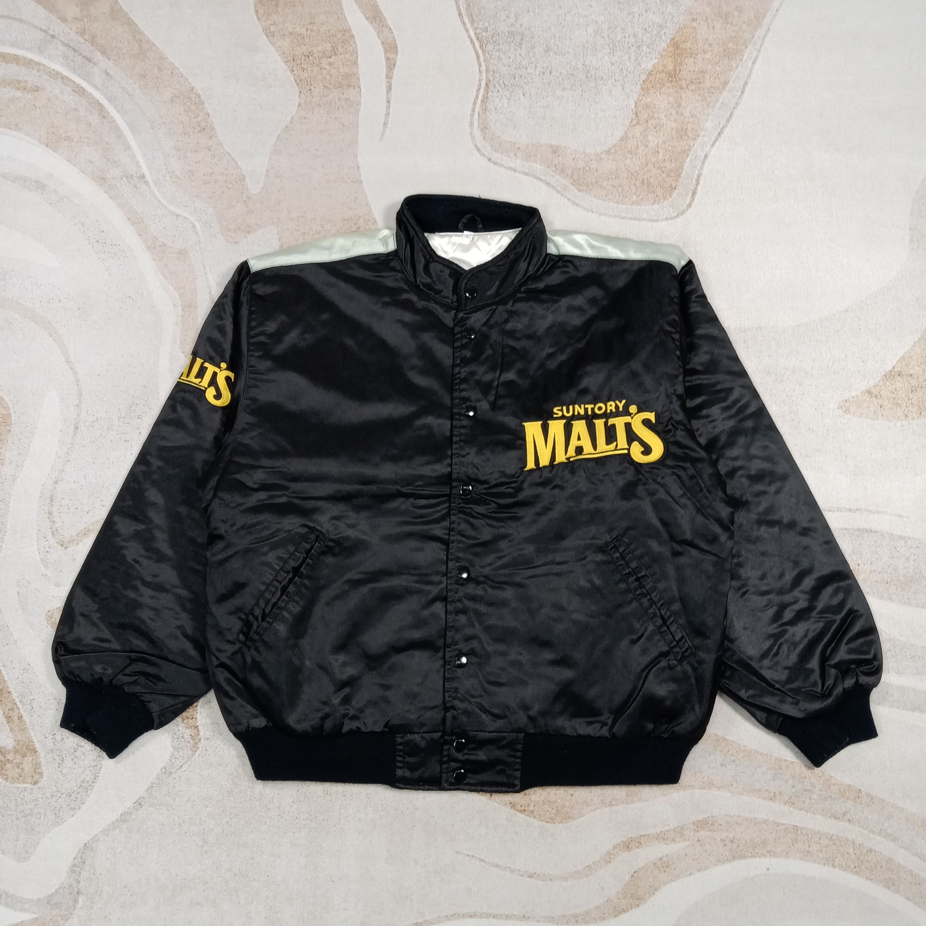MLB Suntory Malt's Baseball Team Bombers Jacket C275N19 Size US L / EU 52-54 / 3 - 4 Thumbnail