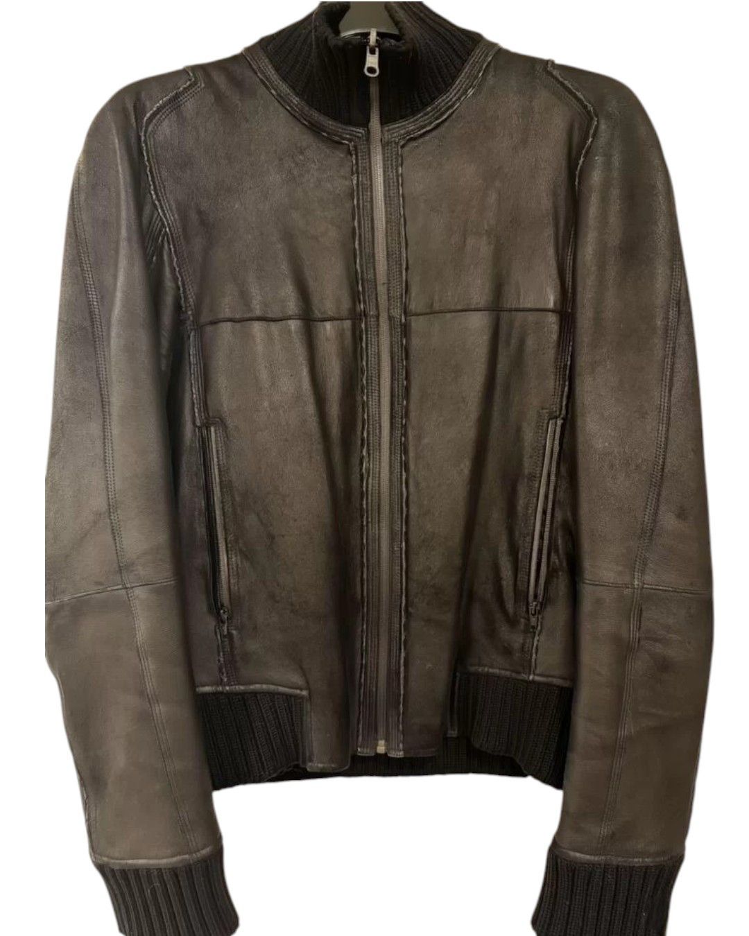 Roberto Cavalli REVERSIBLE PONY HAIR LEATHER JACKET Size US L / EU 52-54 / 3 - 3 Thumbnail
