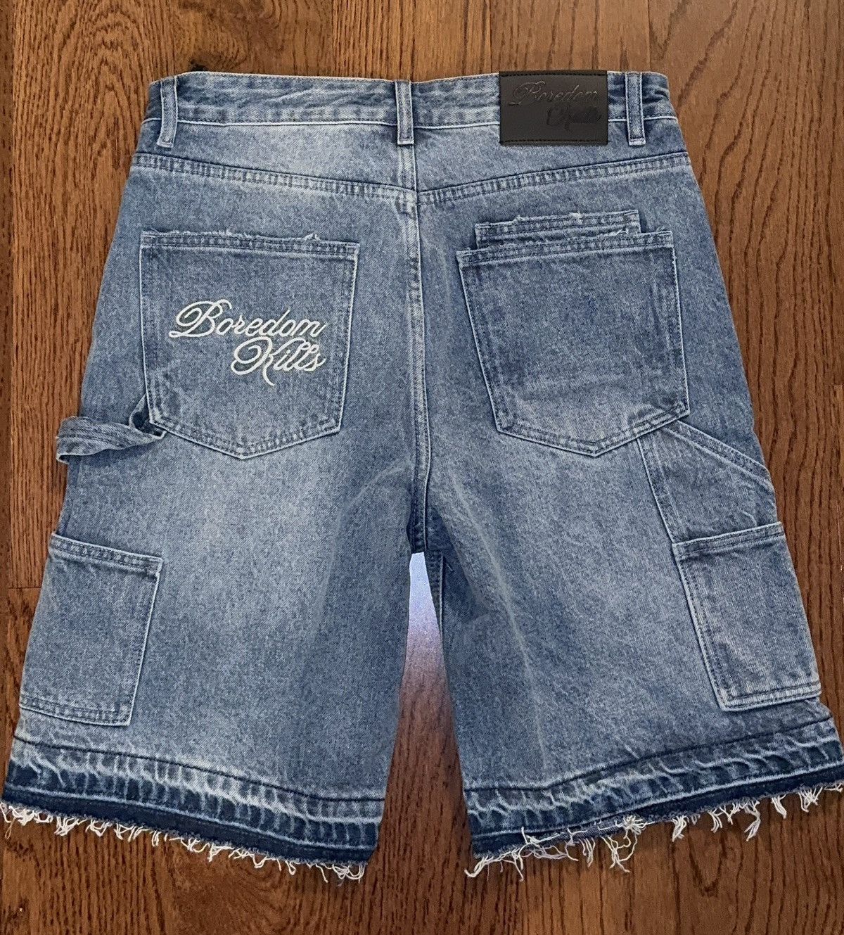 Purple Studded Jorts- indigo Size US 32 / EU 48 - 4 Thumbnail