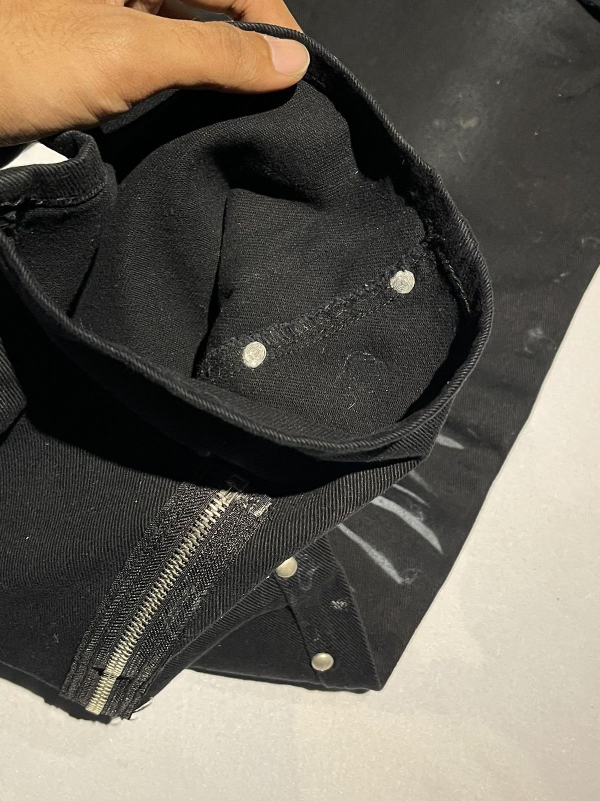 If Six Was Nine × Japanese Brand Berning Sho Flared Tactical Distressed Jeans Pant Size US 28 / EU 44 - 13 Thumbnail
