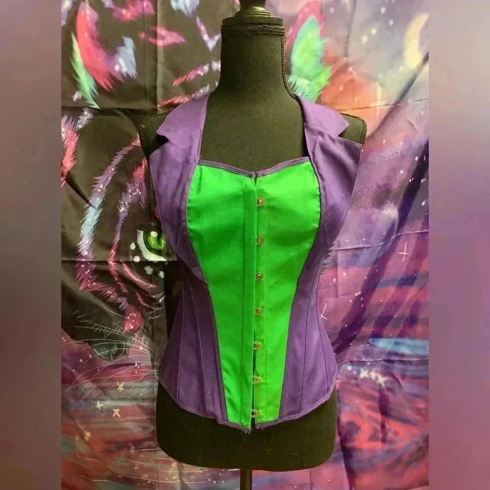 Designer Joker corset Size ONE SIZE - 1 Thumbnail