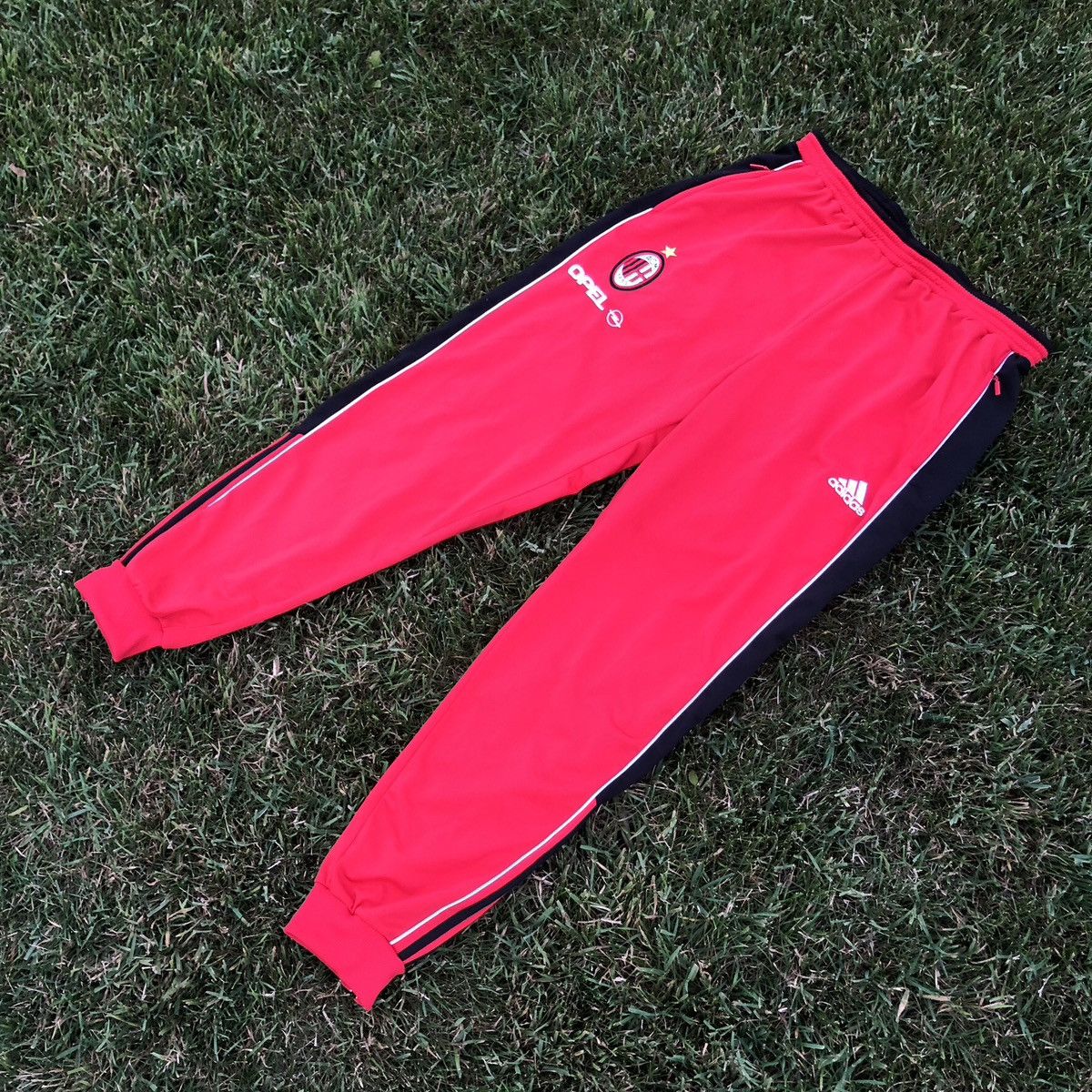 Adidas × Vintage AC Milan Adidas track pants Size US 40 / EU 56 - 9 Thumbnail