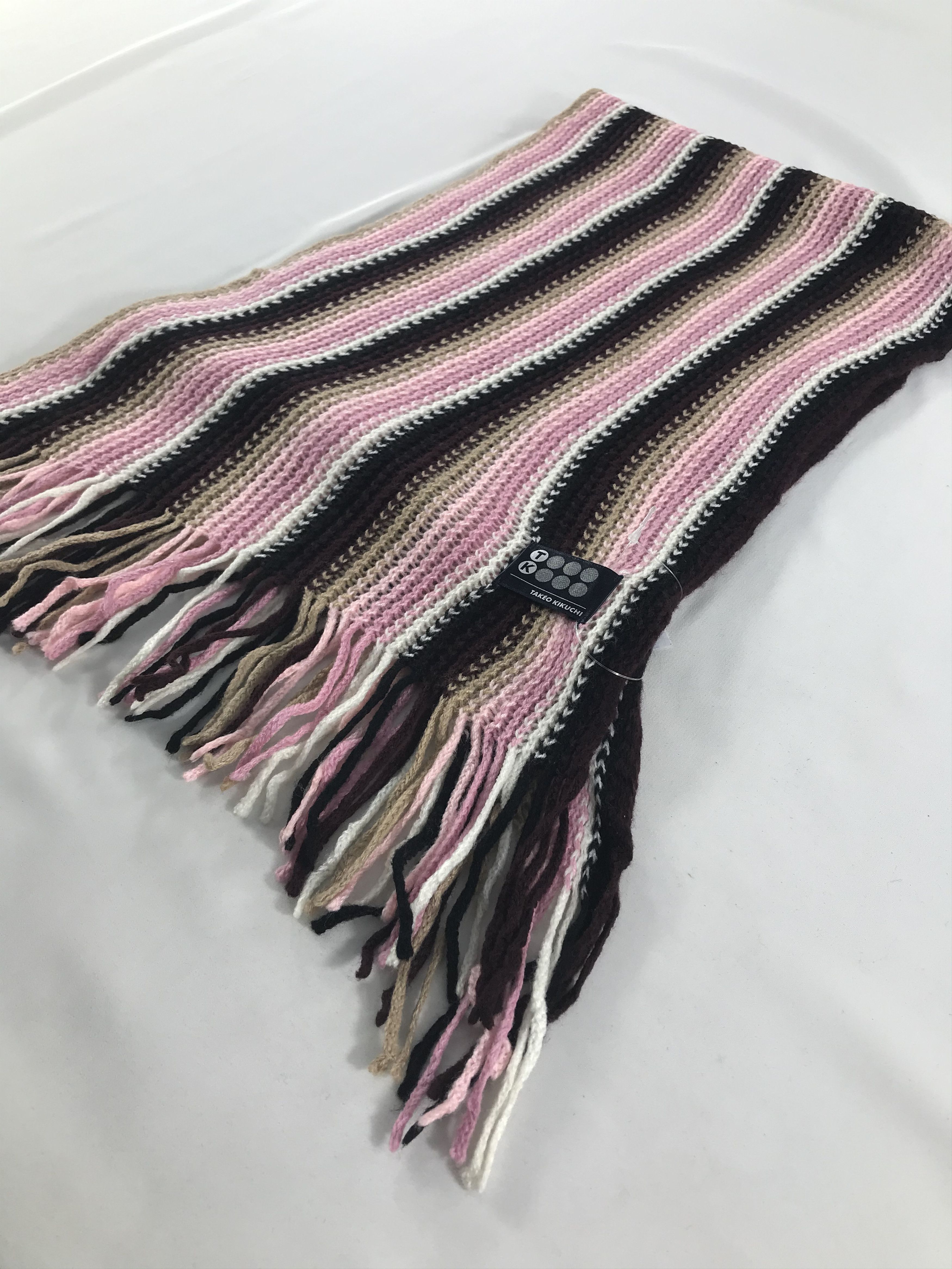 Takeo Kikuchi × Vintage Takeo Kikuchi Scarf / Muffler / Neckwear - WW2675 Size ONE SIZE - 3 Thumbnail