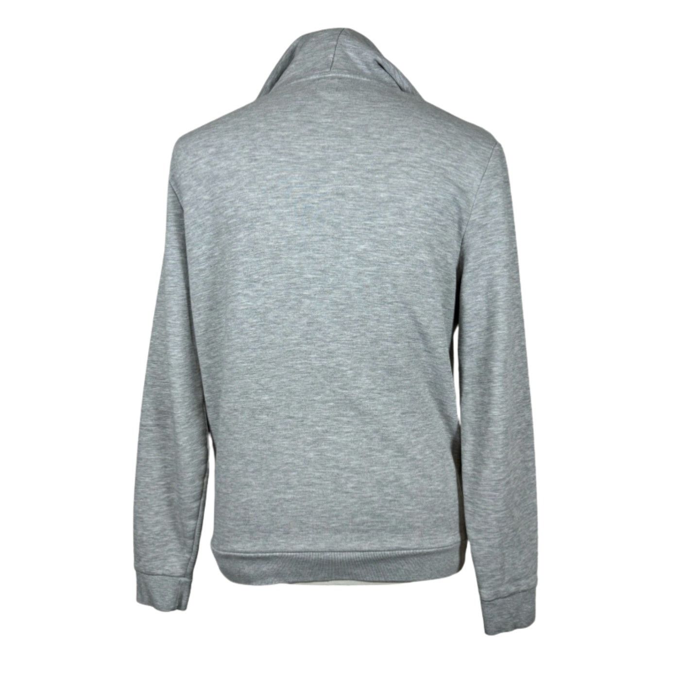 River Island River Island Gray Marl Hoodie Sweatshirt Casual Streetwear Size US M / EU 48-50 / 2 - 2 Thumbnail