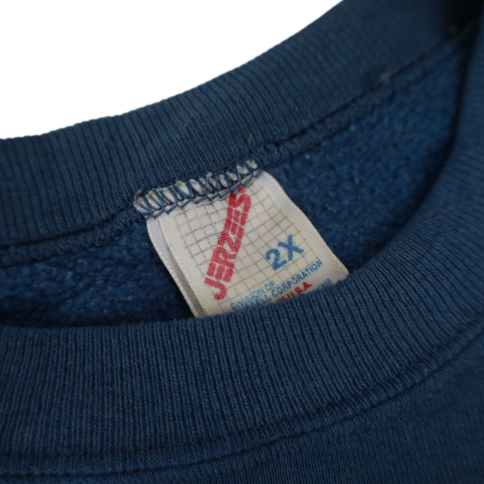 NFL × Vintage Vintage Houston Oilers Spellout Graphic Sweatshirt Size US XXL / EU 58 / 5 - 5 Thumbnail