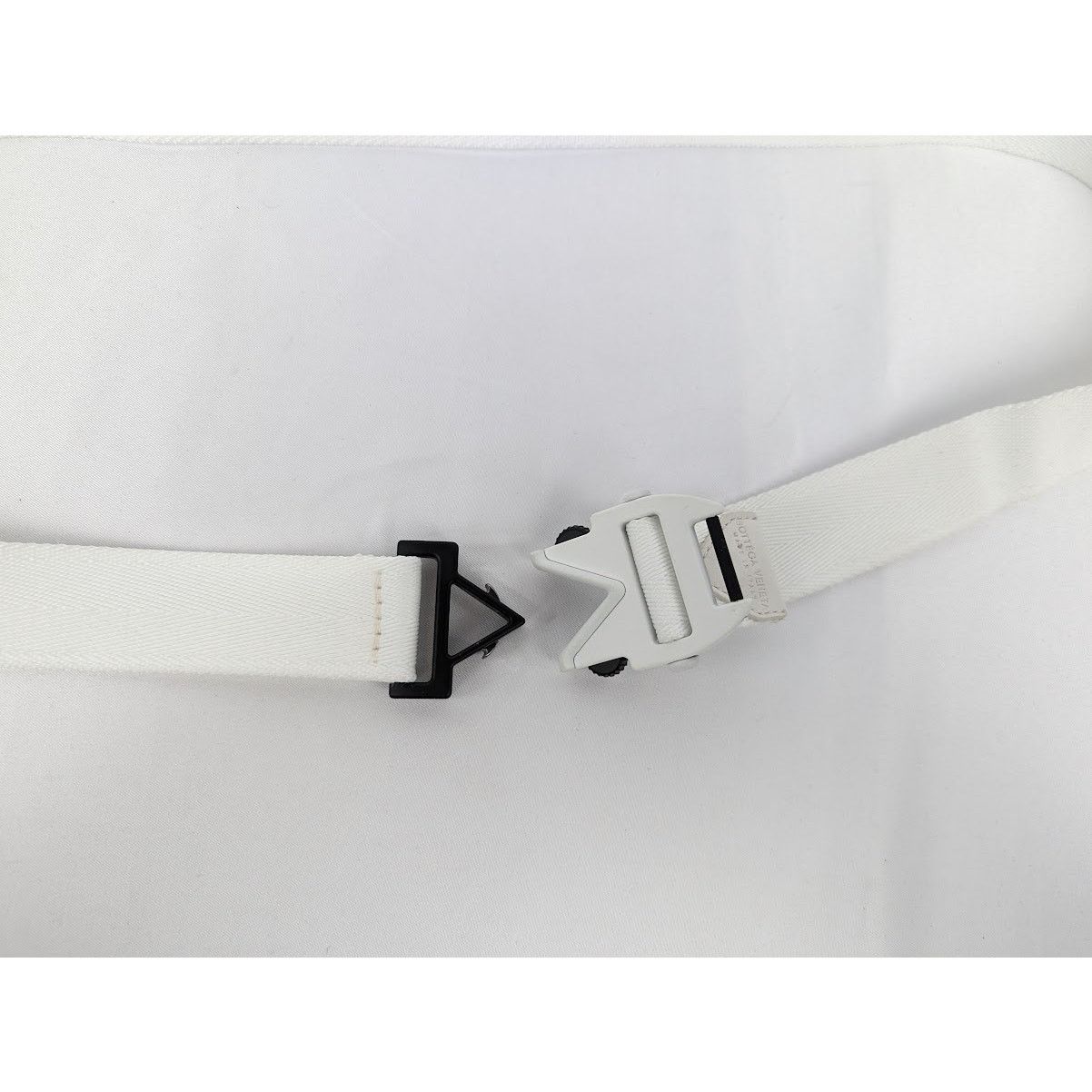 Bottega Veneta o1rshd1 Size: 95cm / Webbing Nappa Belt in White Size 36 - 6 Thumbnail