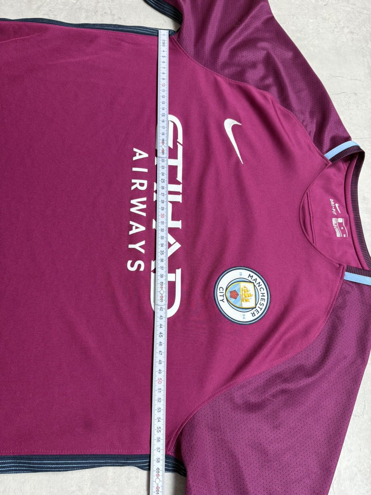 Nike Nike Manchester City 2017 Size US XL / EU 56 / 4 - 7 Thumbnail