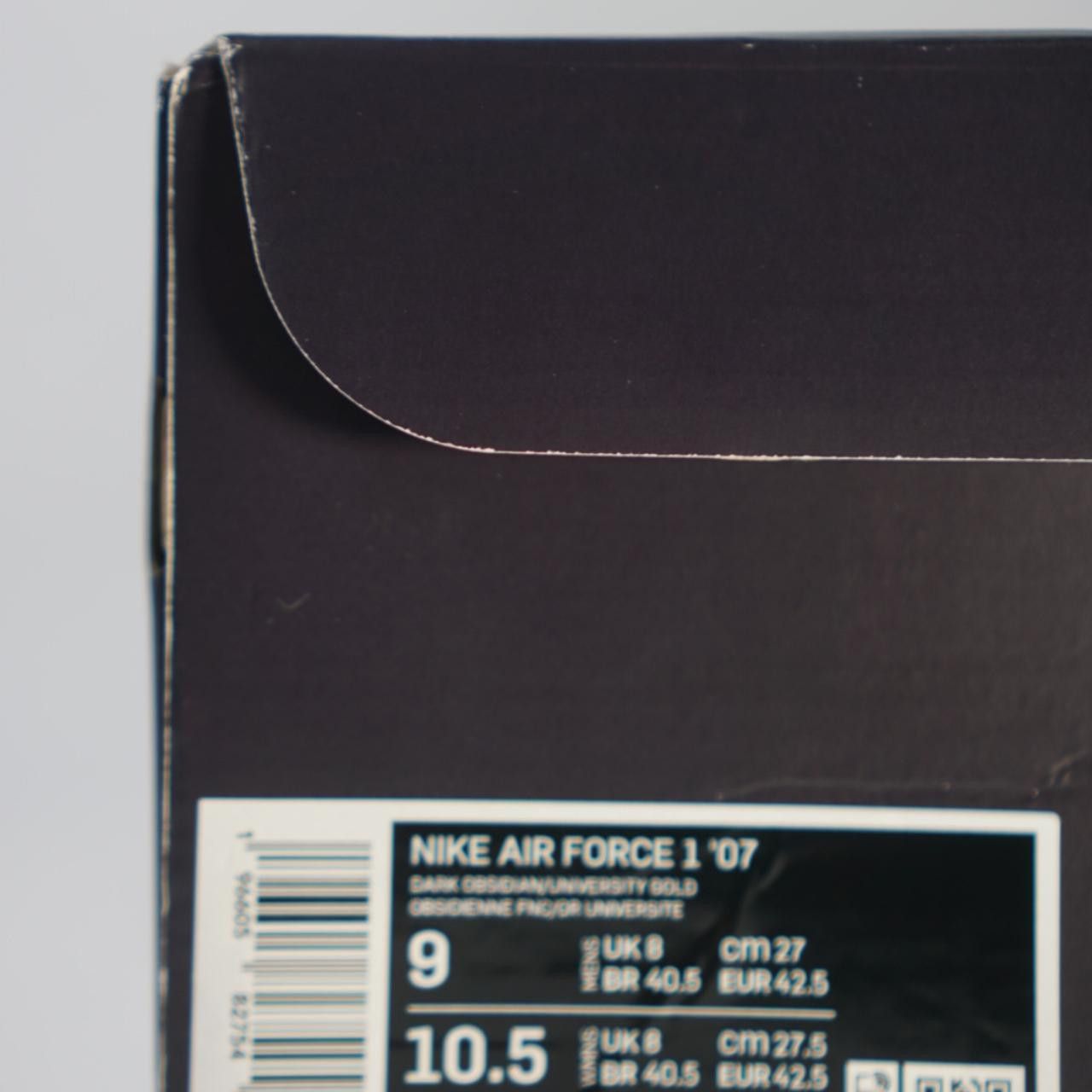 Nike Nike Air Force 1 Low - Dark Obsidian/University Gold-White Size US 9 / EU 42 - 6 Thumbnail