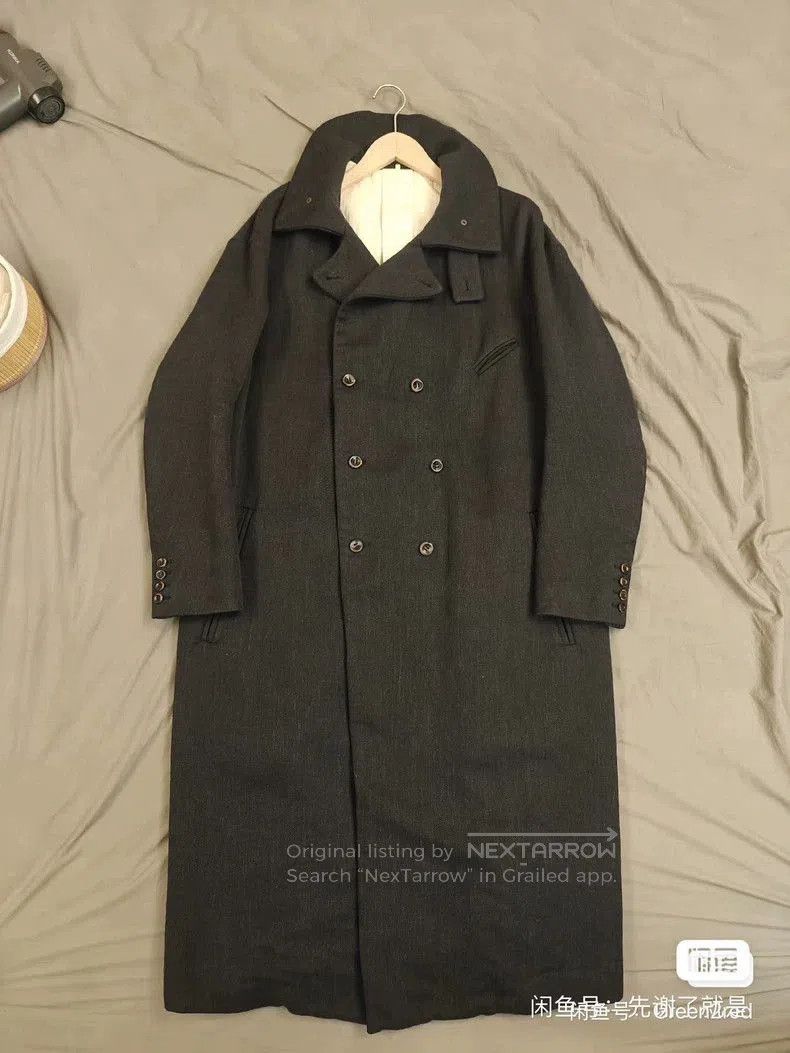 Ziggy Chen Ziggy Chen Wool Blend Long Coat- Size US XL / EU 56 / 4 - 2 Thumbnail