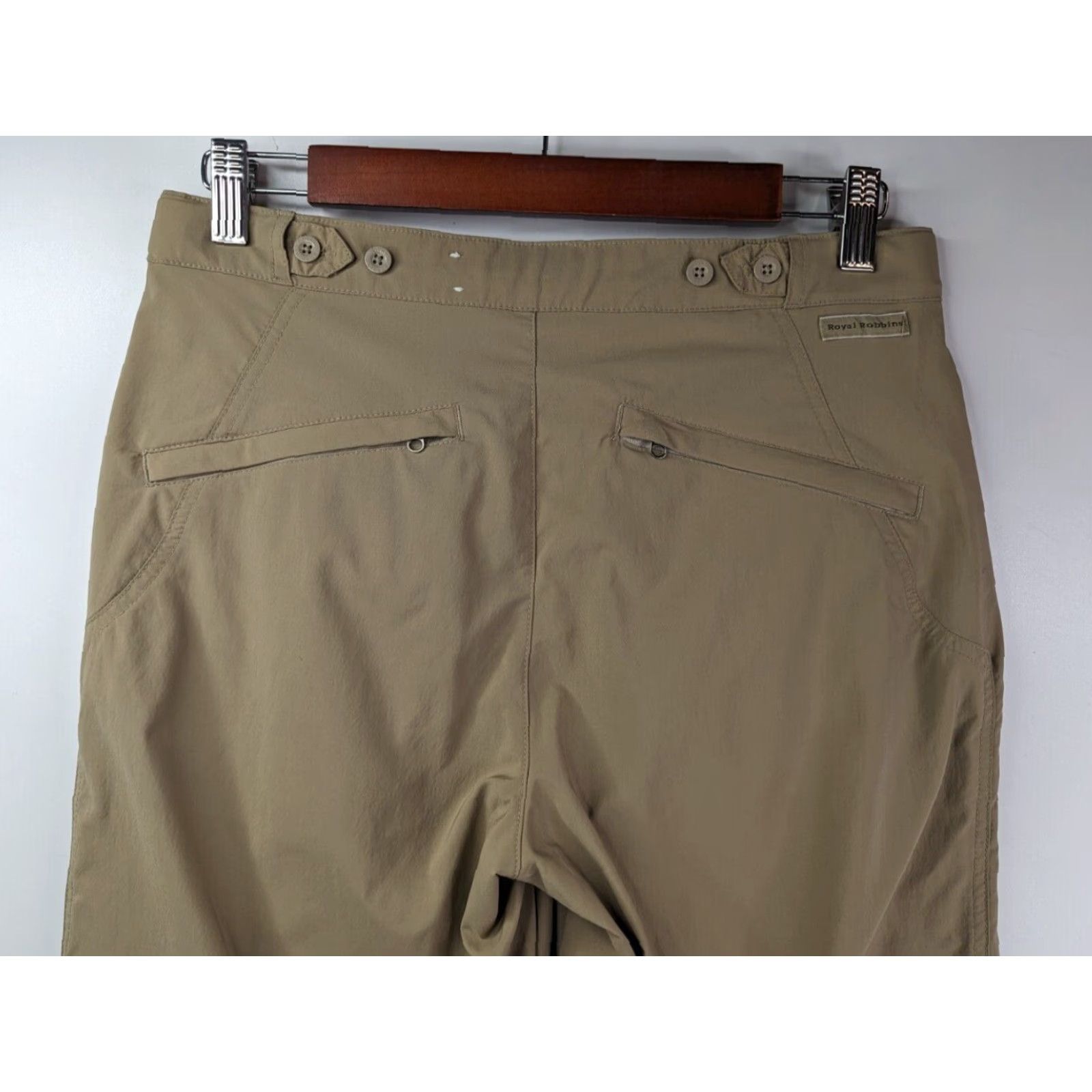 Royal Robbins Royal Robbins Pants Womens Discovery Size 6 Nylon Hiking Travel Beige Regular Straight Clean? Size 28" / US 6 / IT 42 - 5 Thumbnail