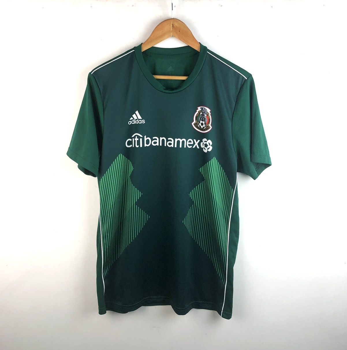 Adidas × Vintage Vintage adidas soccer jersey mexico seleccion mexicana L FAN Size US L / EU 52-54 / 3 - 1 Thumbnail