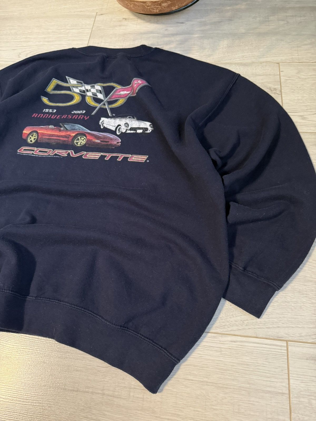 Chevrolet × Vintage Vintage Corvette 2003 racing sweatshirt crewneck ANNIVERSARY Size US L / EU 52-54 / 3 - 2 Thumbnail