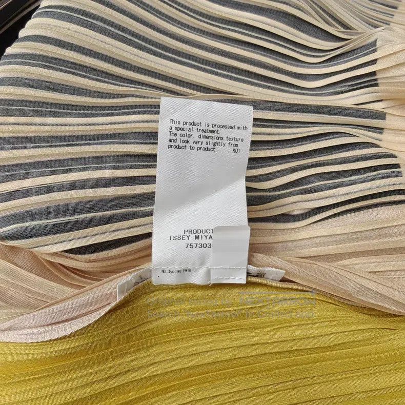 Issey Miyake Issey Miyake Yellow Dress Size L / US 10 / IT 46 - 4 Thumbnail