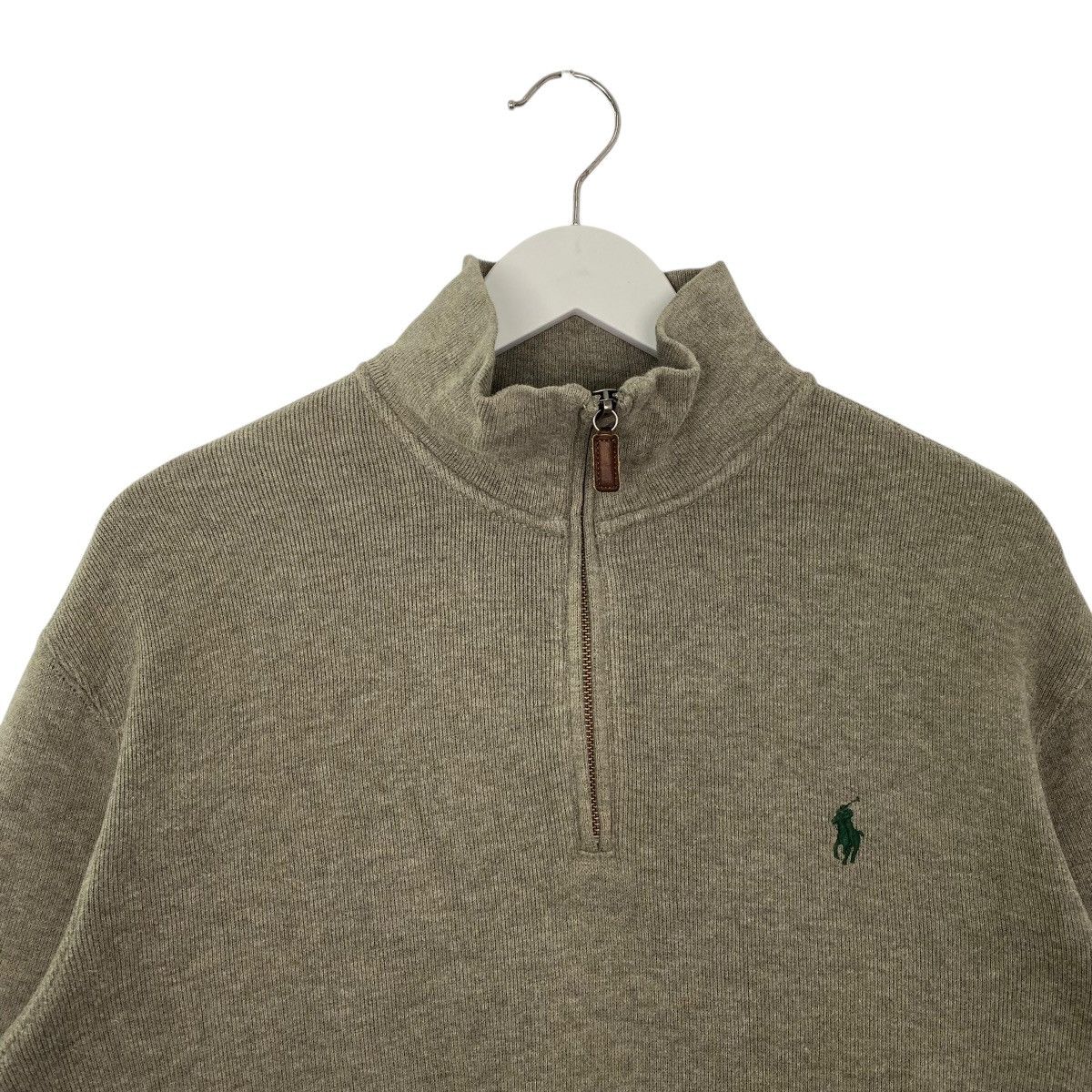 Vintage Vintage 90s Polo Ralph Lauren Small Pony Sweatshirt Brown Size US L / EU 52-54 / 3 - 3 Thumbnail