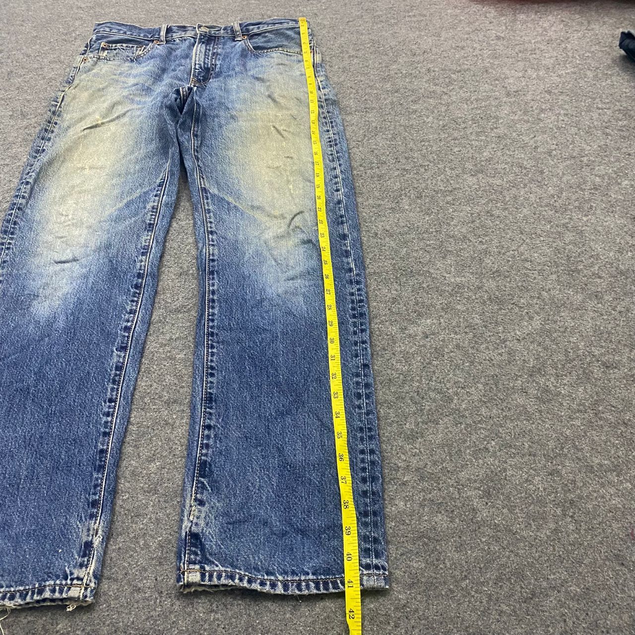 Japanese Brand 💥Best Offer💥Vintage Uniqlo Jeans Distressed Denim Size US 32 / EU 48 - 3 Thumbnail