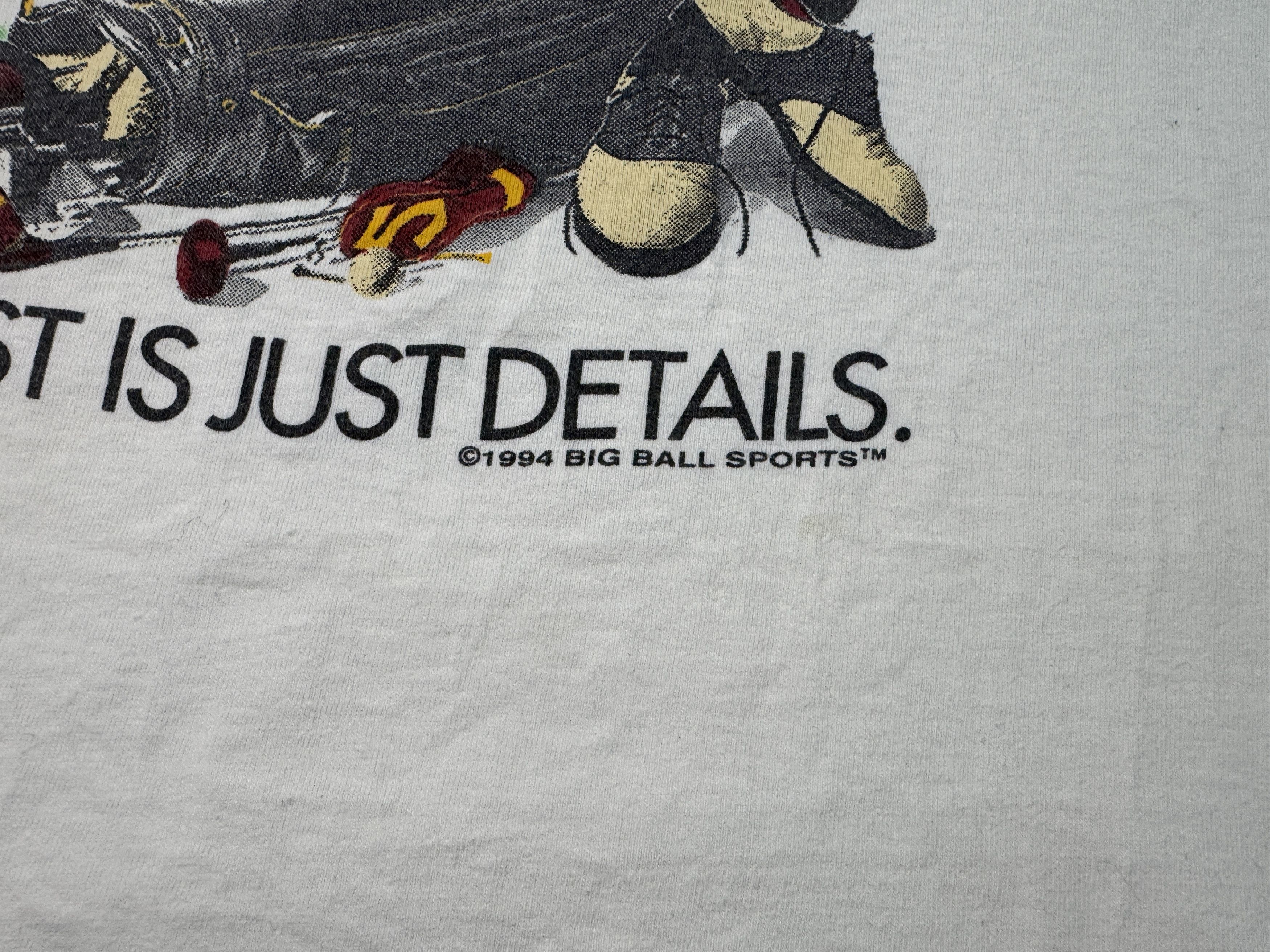 Vintage Vintage 1994 Big Balls Sports Golf is Life T-shirt Size US XL / EU 56 / 4 - 3 Thumbnail