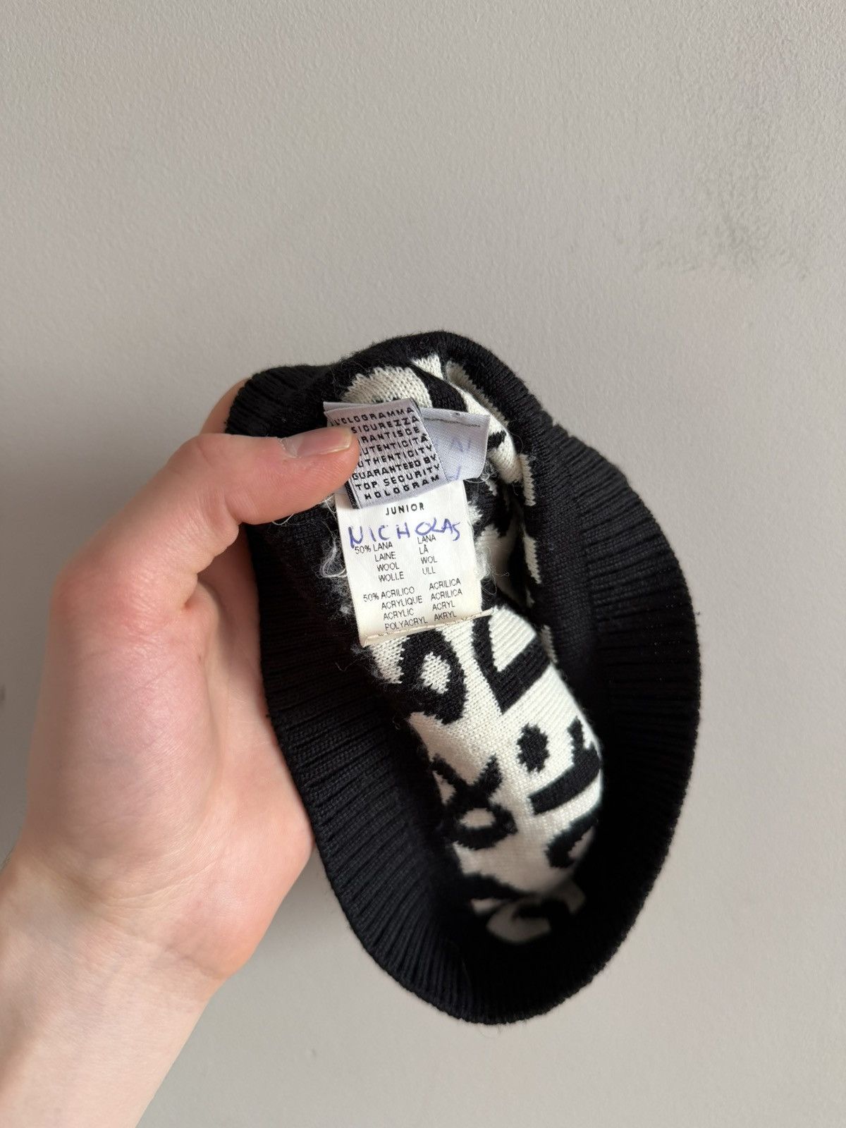 Dolce & Gabbana Vintage Dolce & Gabbana Junior Beanie Hat Size ONE SIZE - 7 Thumbnail