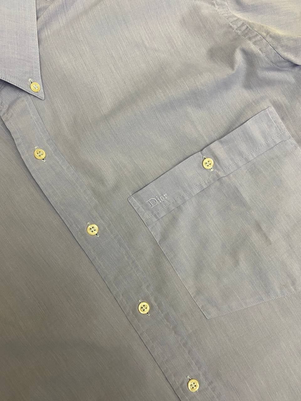 Christian Dior Monsieur × Vintage Christian Dior Classic Short Sleeve Shirt with Logo Size US L / EU 52-54 / 3 - 4 Thumbnail