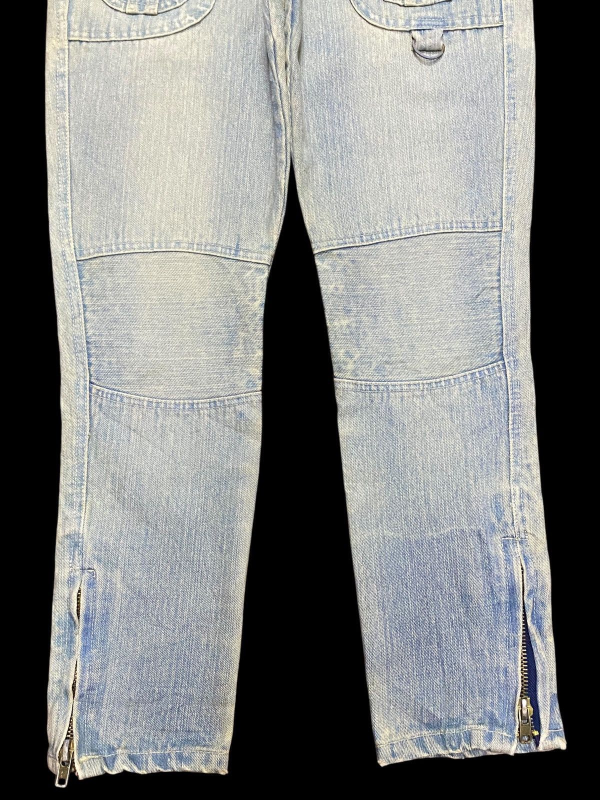 Japanese Brand Vintage Japanese Brand Mud Wash Bush Skinny Zip Leg Jeans Size US 30 / EU 46 - 5 Thumbnail