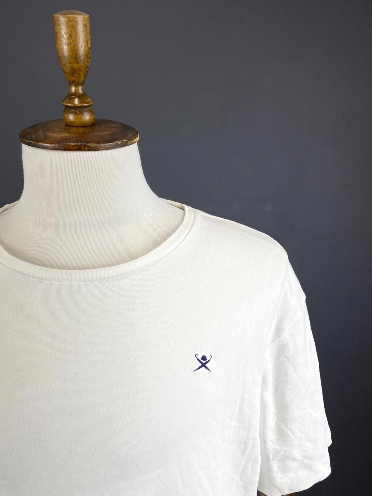 Hackett Hackett Classic Fit White Small Logo Casual T-Shirt Size 2XL Size US S / EU 44-46 / 1 - 4 Thumbnail