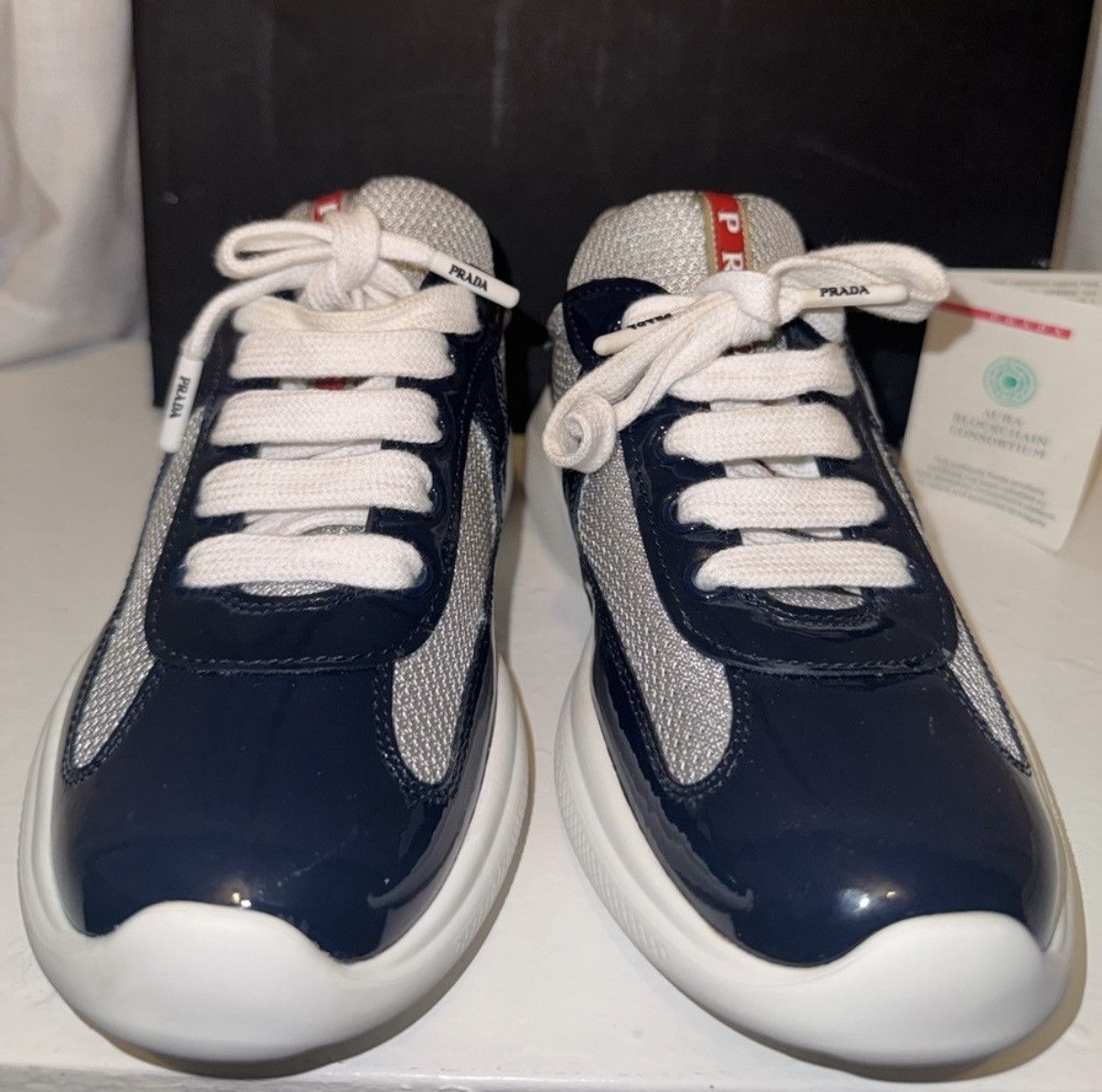 Prada Prada America’s Cup Biker Fabric Sneakers Size US 5 / EU 37 - 5 Thumbnail