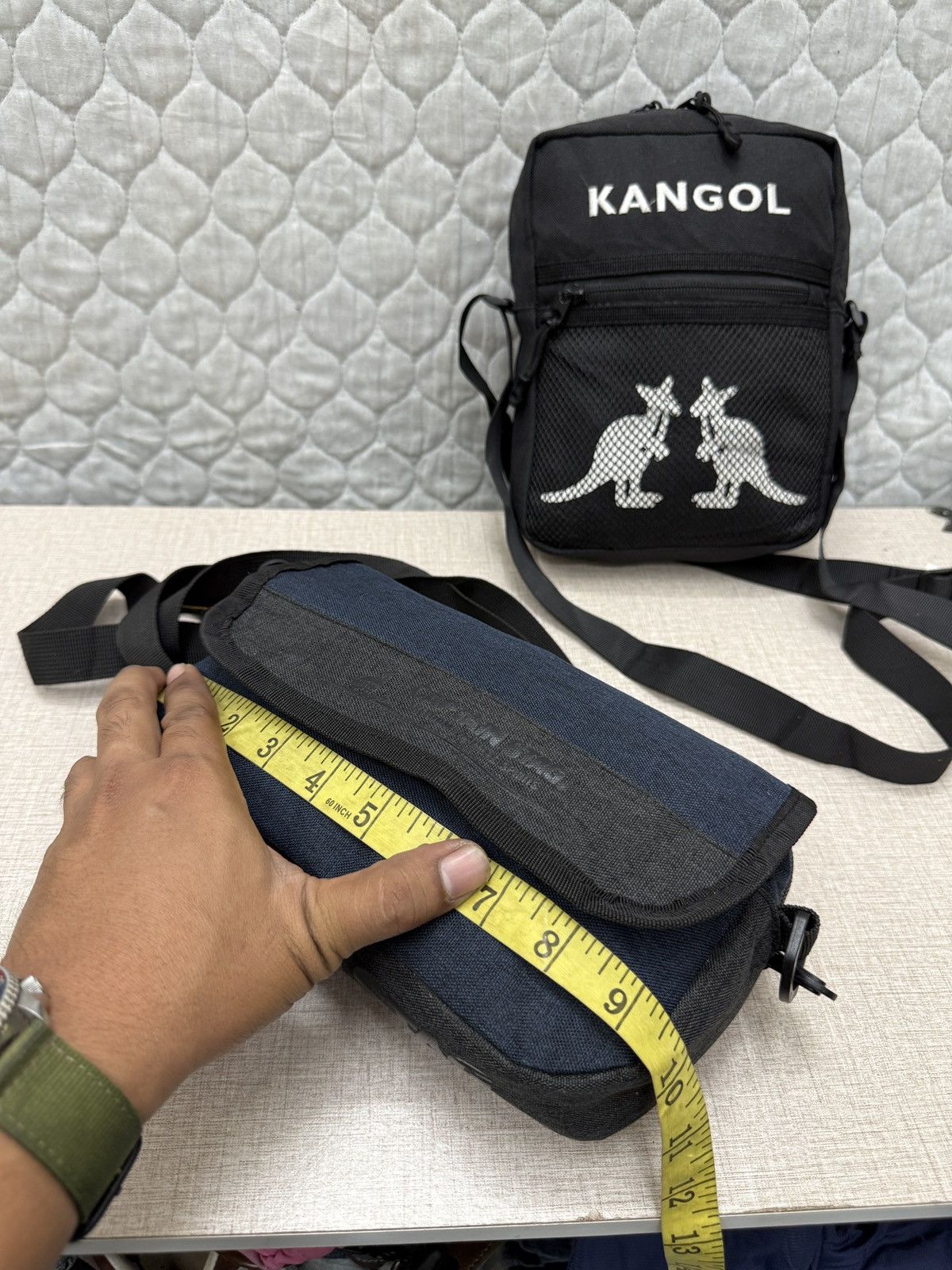 Hypebeast 🔥🔥🔥ARCHIVE CAPTAIN STAG & KANGOL SLING BAG Size ONE SIZE - 5 Thumbnail