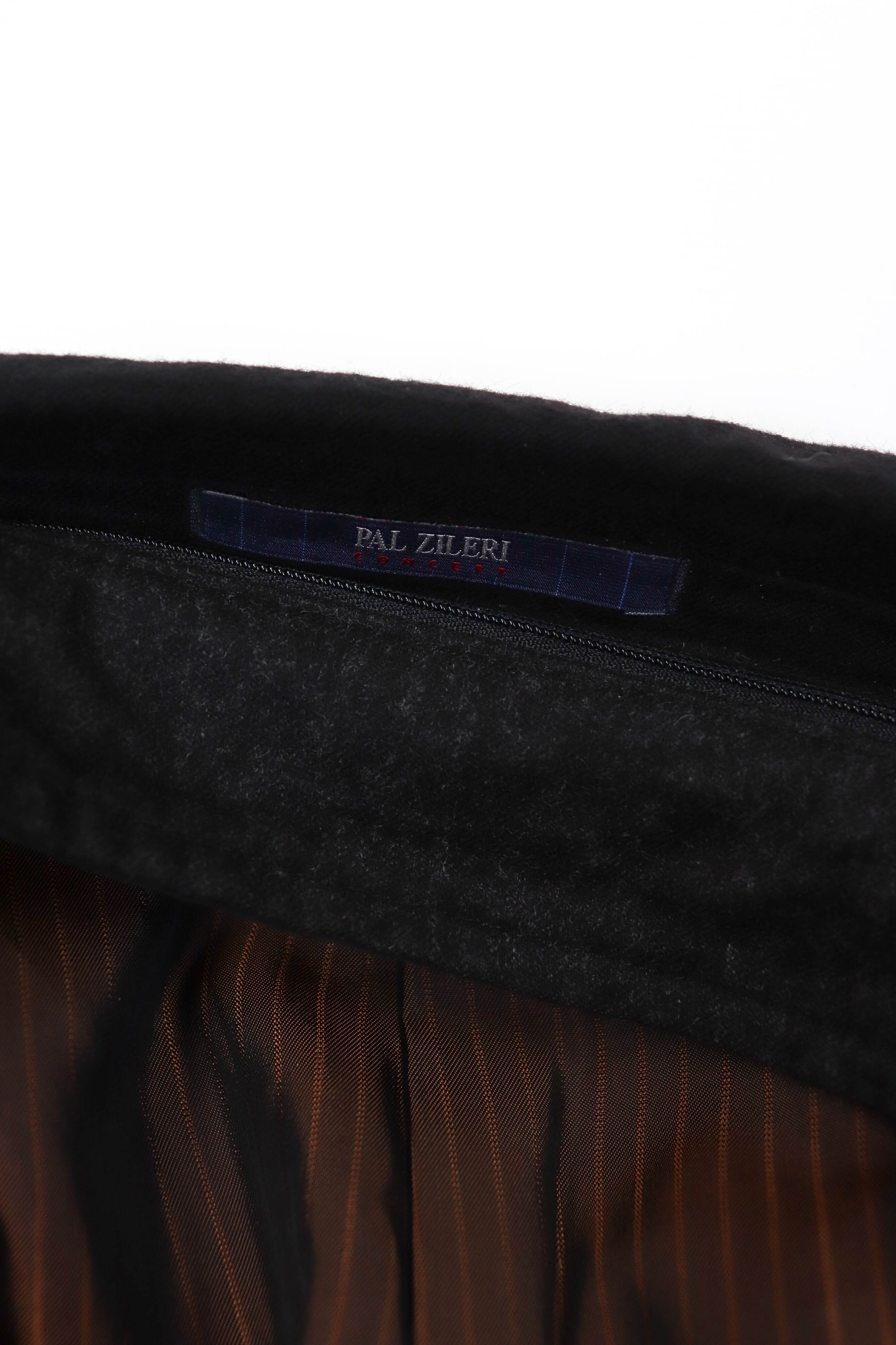 Pal Zileri PAL ZILERI Concept Black Wool Sport Coat Blazer Jacket Size 48R - 20 Thumbnail