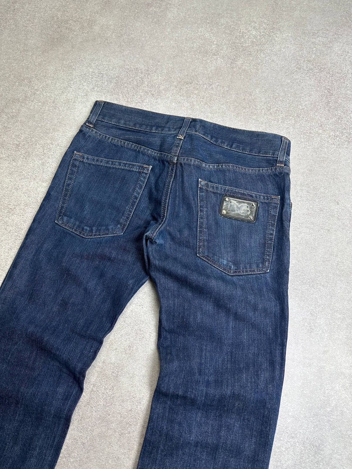 Dolce & Gabbana Vintage Dolce Gabbana Metal Logo Blue Denim Jeans Pants 30 Size US 30 / EU 46 - 2 Thumbnail
