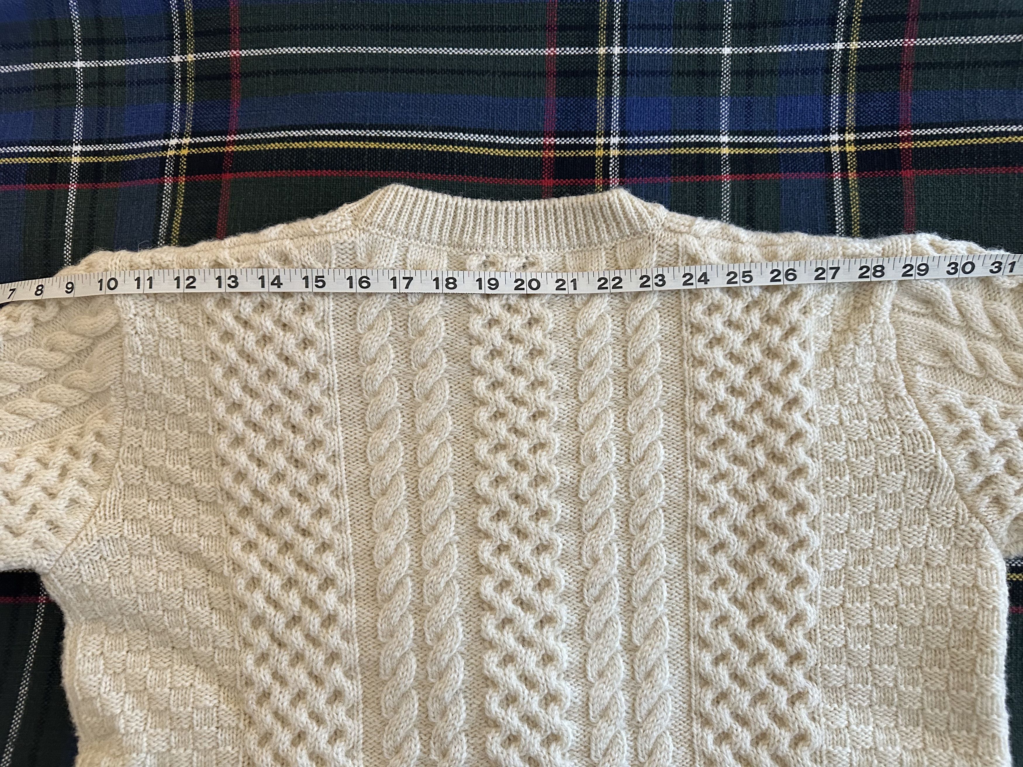 Saint Laurent Paris Aran Wool Sweater Size US S / EU 44-46 / 1 - 9 Thumbnail