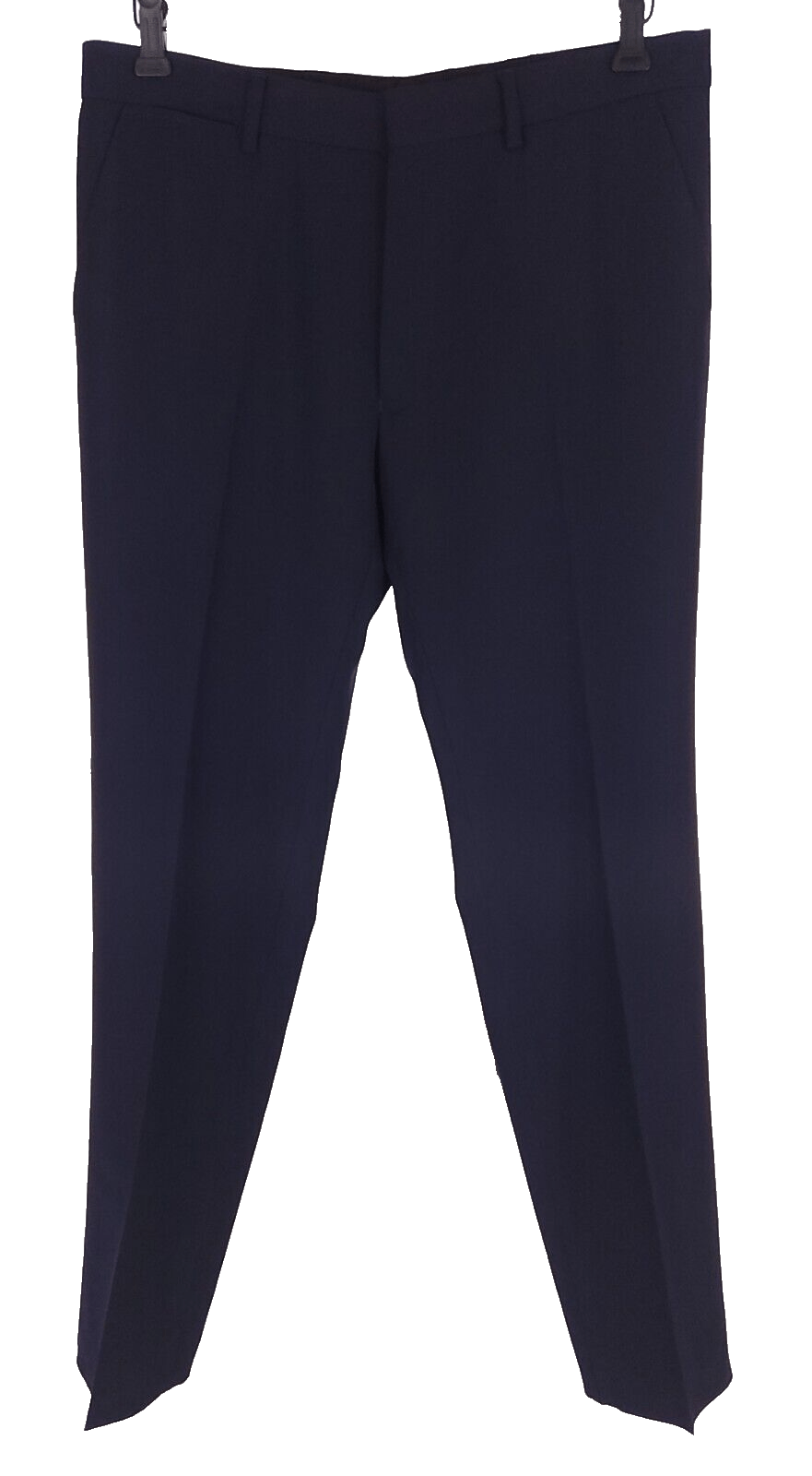 Dries Van Noten Dries Van Noten Wool-Blend Pants Size 50 US M Mens Navy Tro Size US 34 / EU 50 - 1 Thumbnail