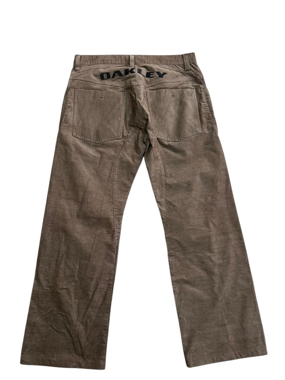 Oakley Oakley Corduroy Spell Out Pants Size US 35 - 2 Thumbnail
