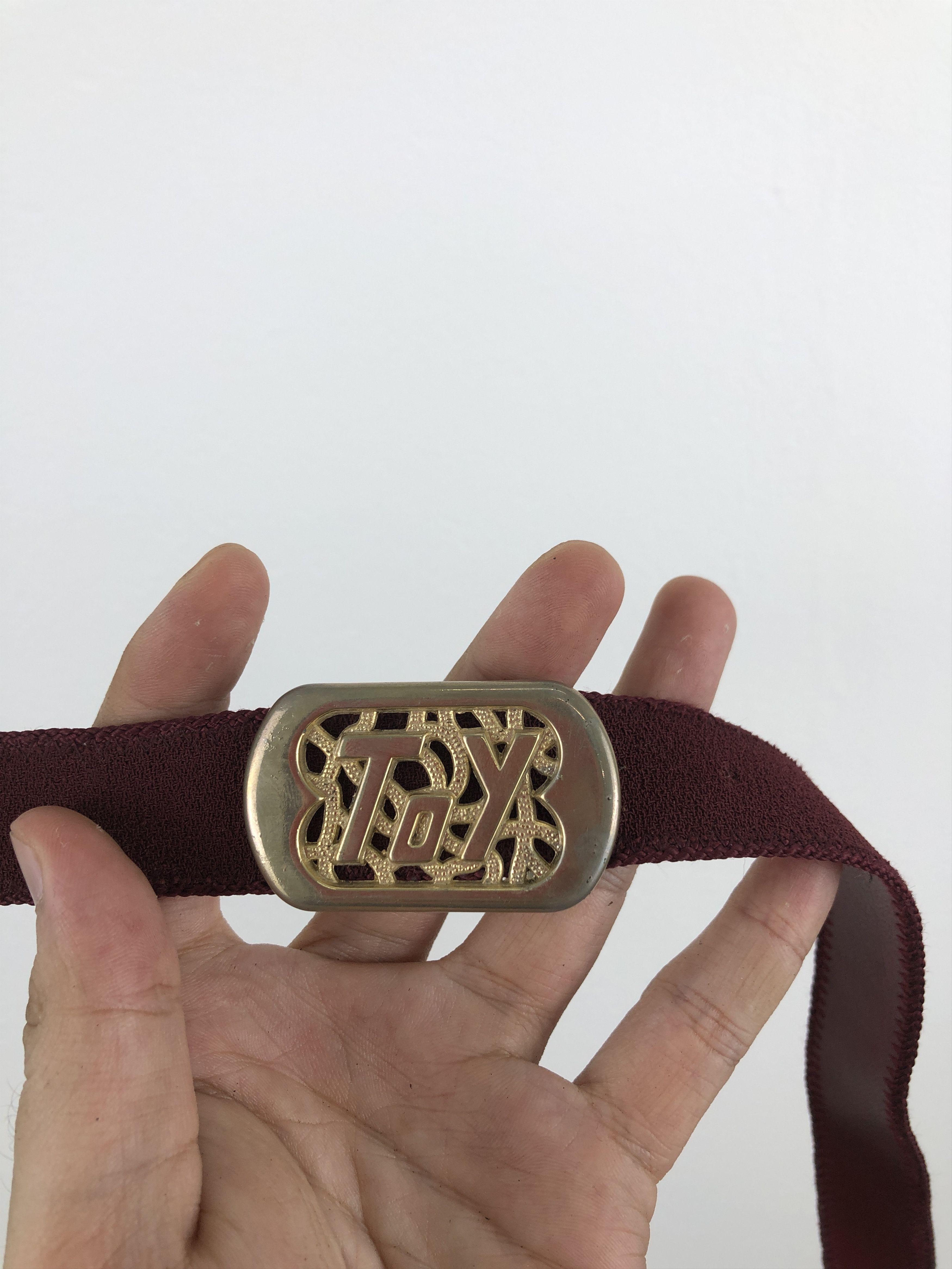 Japanese Brand Vintage Leather Belt Japanese Brand B0018 Size ONE SIZE - 3 Thumbnail