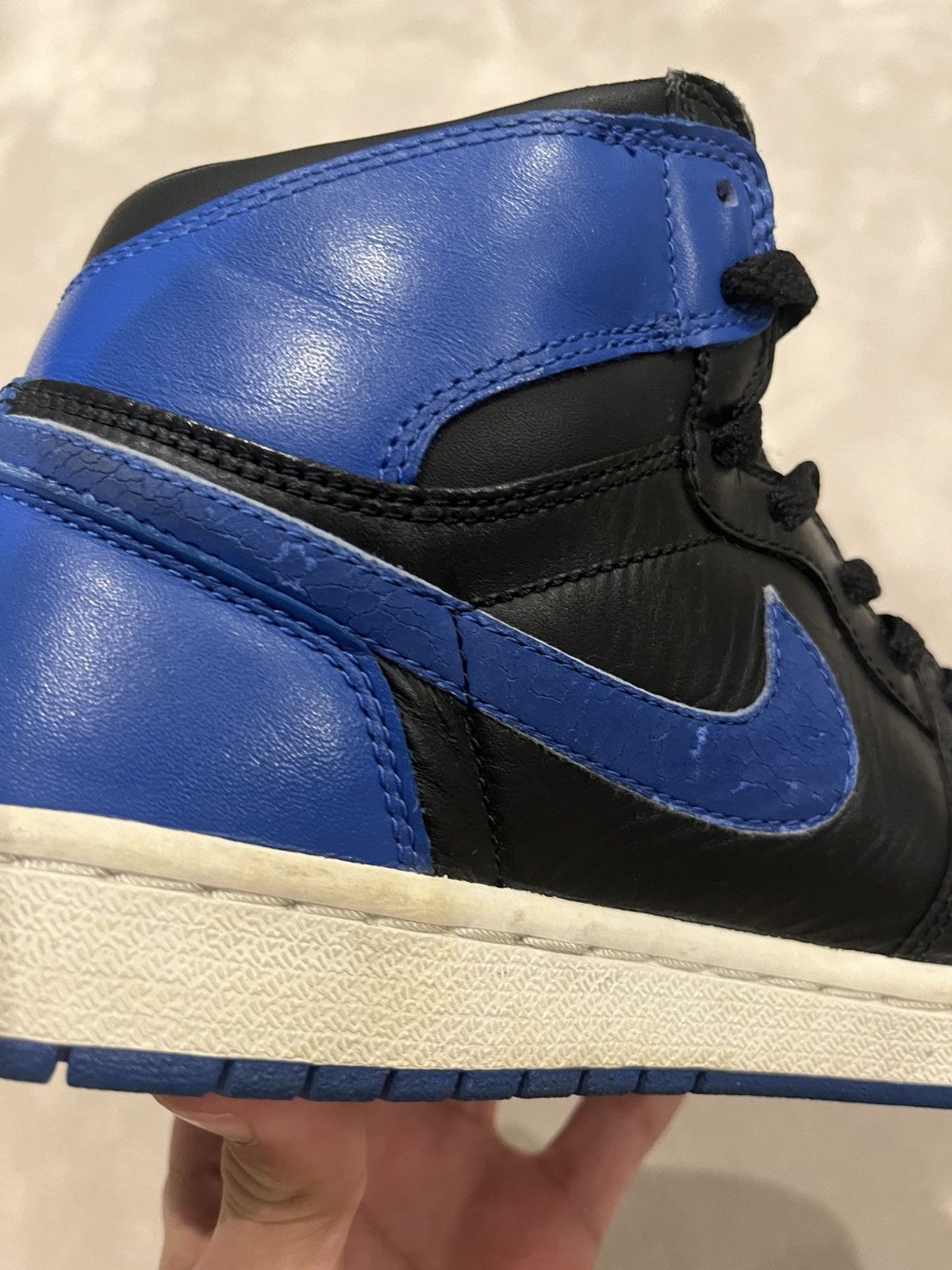 Nike RARE Jordan 1 “royal blue” 1/27000 release 2001 Size US 8.5 / EU 41-42 - 14 Thumbnail