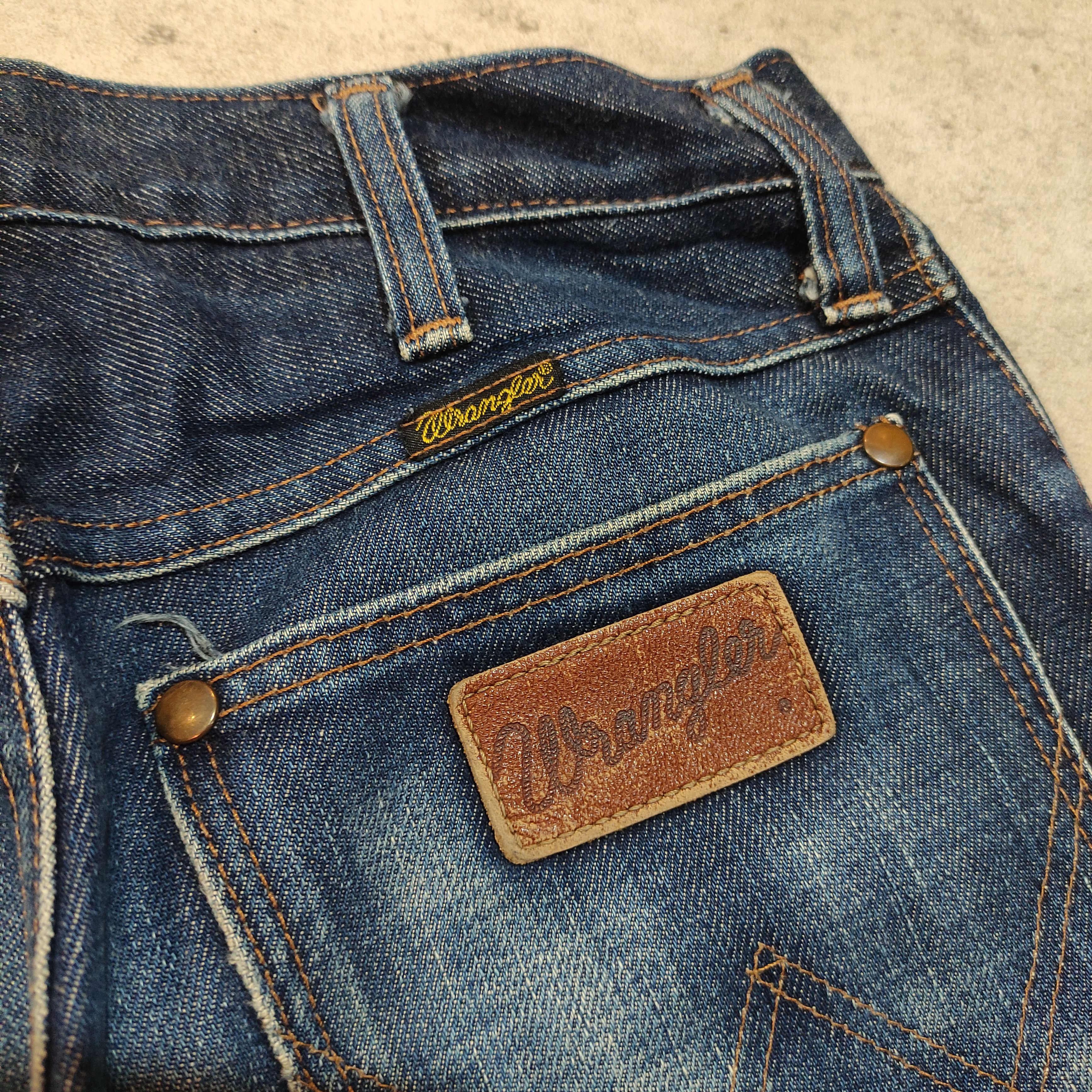 If Six Was Nine Wrangler Western Wear Flare Jeans 2000s If6w9 Size US 28 / EU 44 - 5 Thumbnail