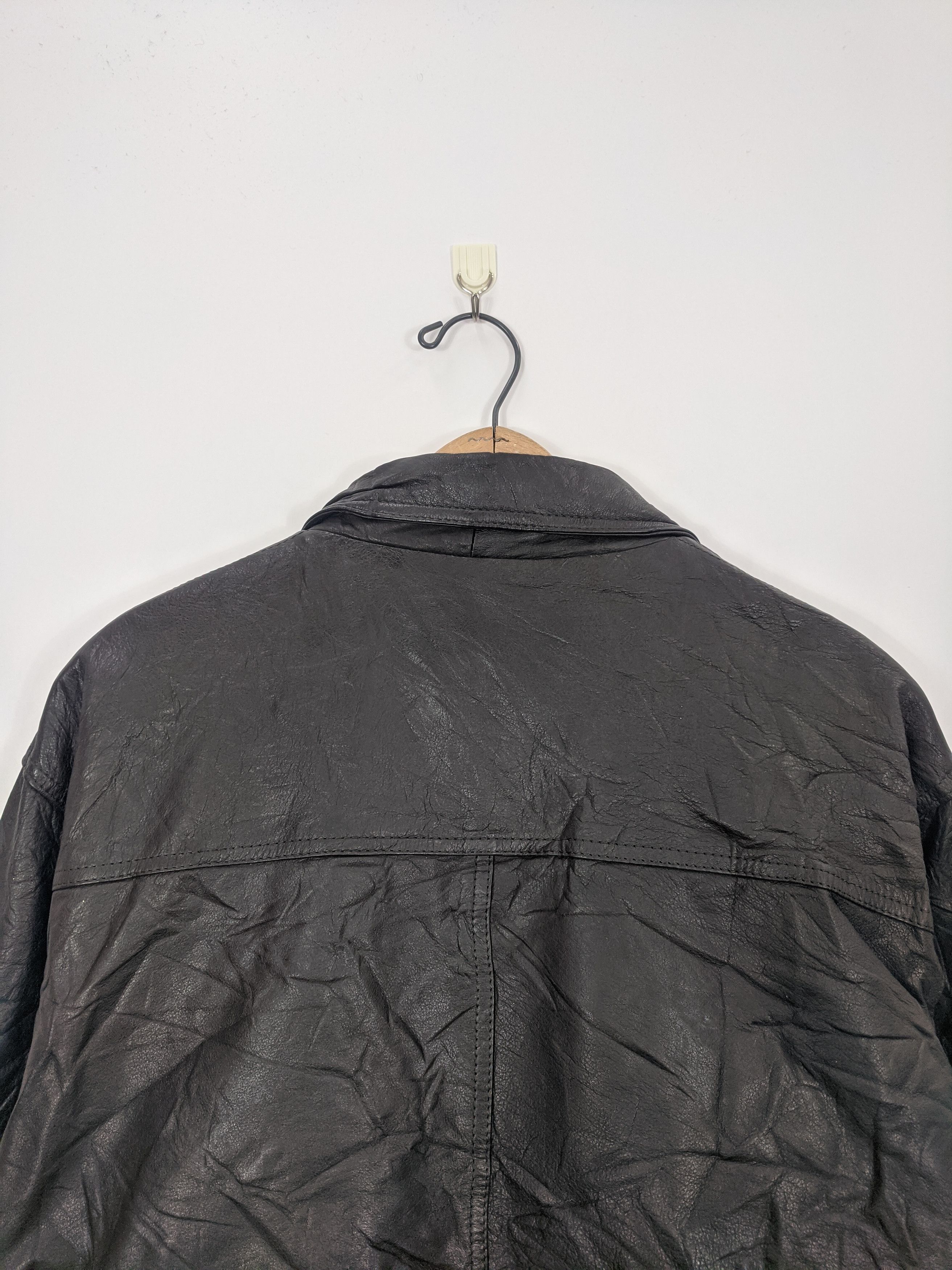 Japanese Brand D’Homme A Homme Leather Jacket Heavy J0344 Size US L / EU 52-54 / 3 - 4 Thumbnail