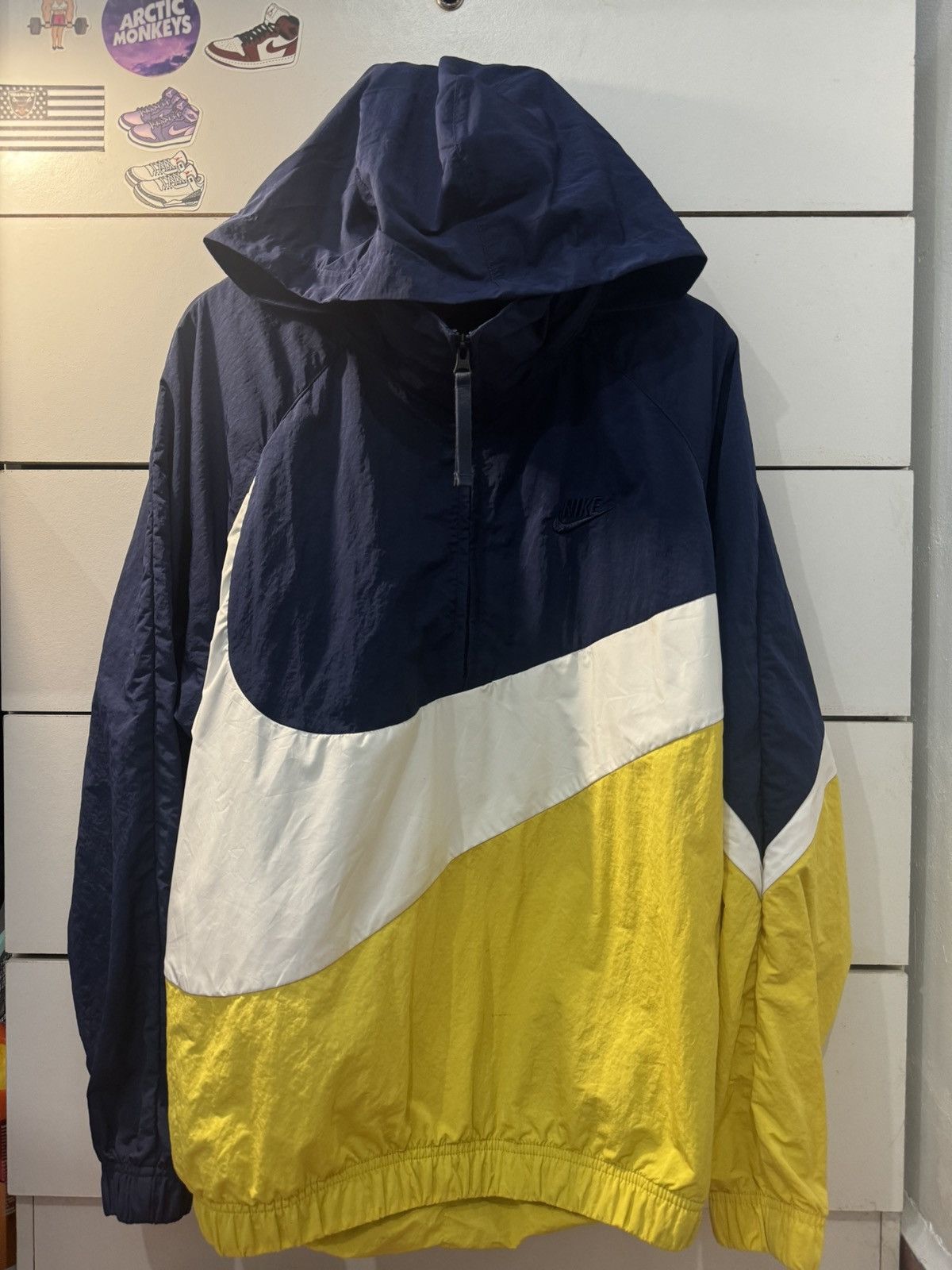 Nike Nike jacket big swoosh Size US M / EU 48-50 / 2 - 2 Thumbnail