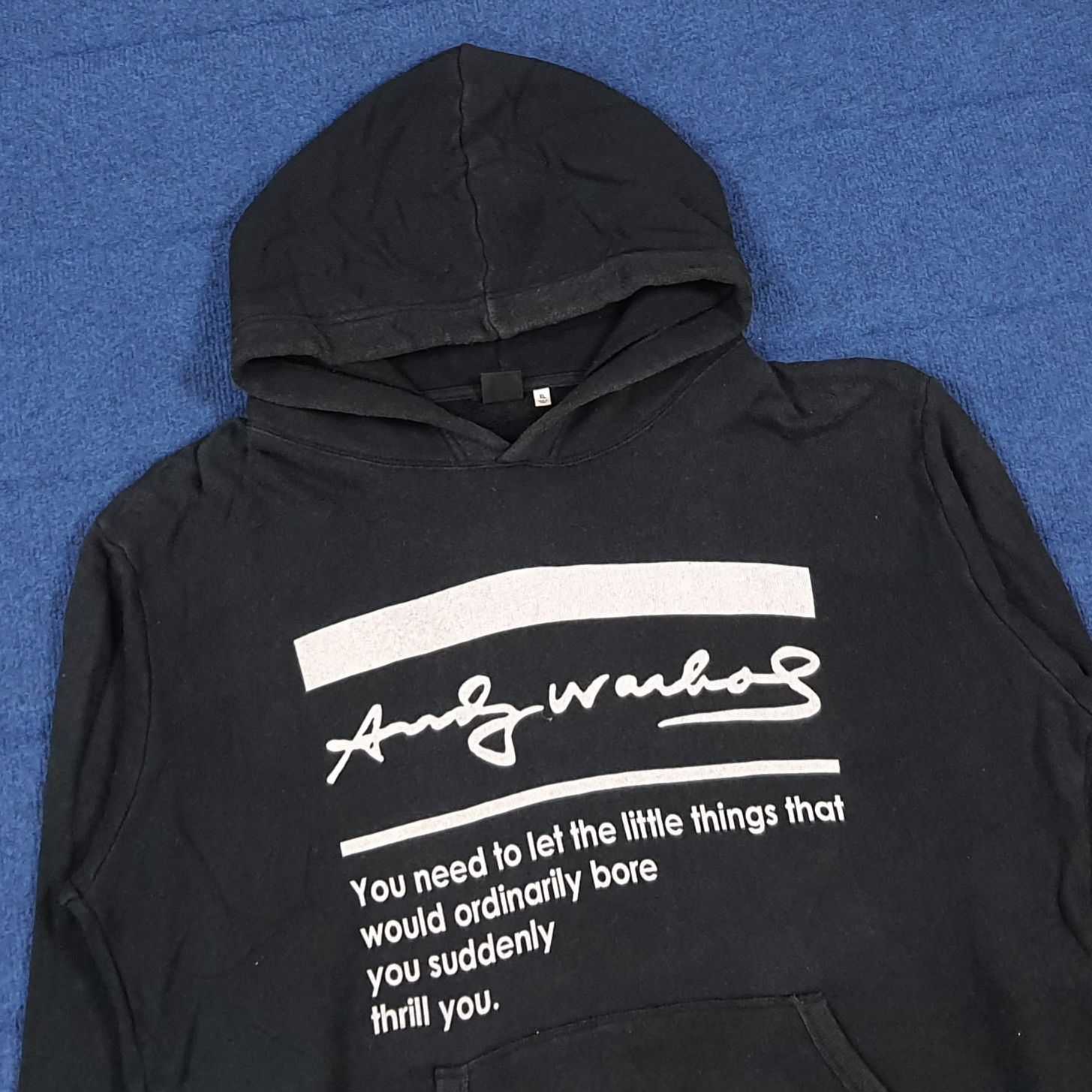 Andy Warhol Vintage Andy Warhol Hoodie Pop Art Graphic Sweatshirt C291N9 Size US L / EU 52-54 / 3 - 2 Thumbnail